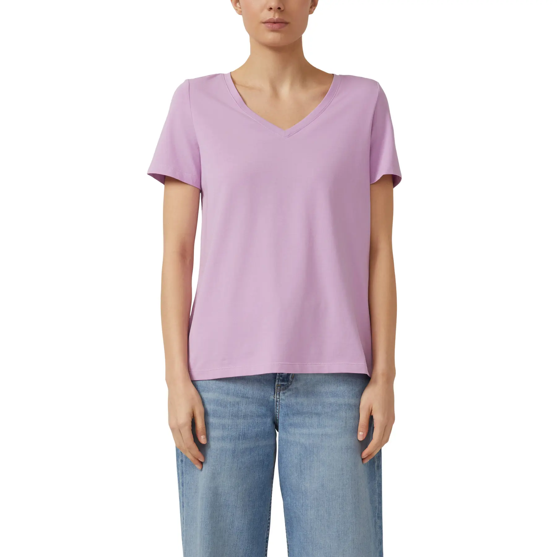 Uni T-Shirt Kurzarm Damen s.Oliver