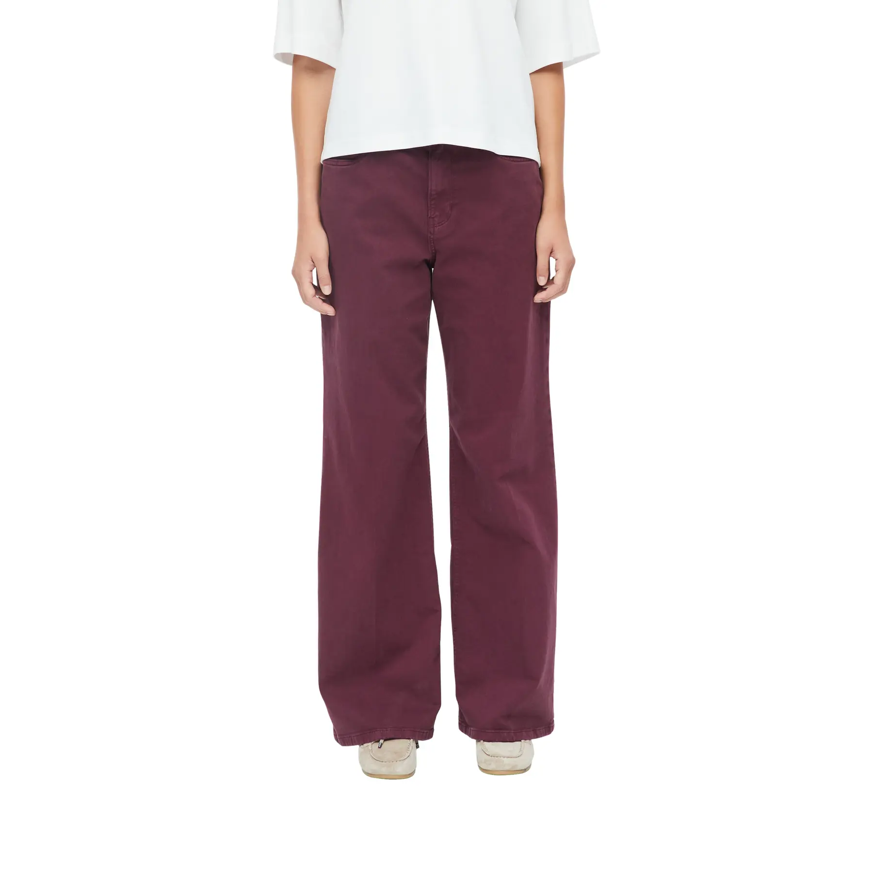 Jeans a gamba larga donna