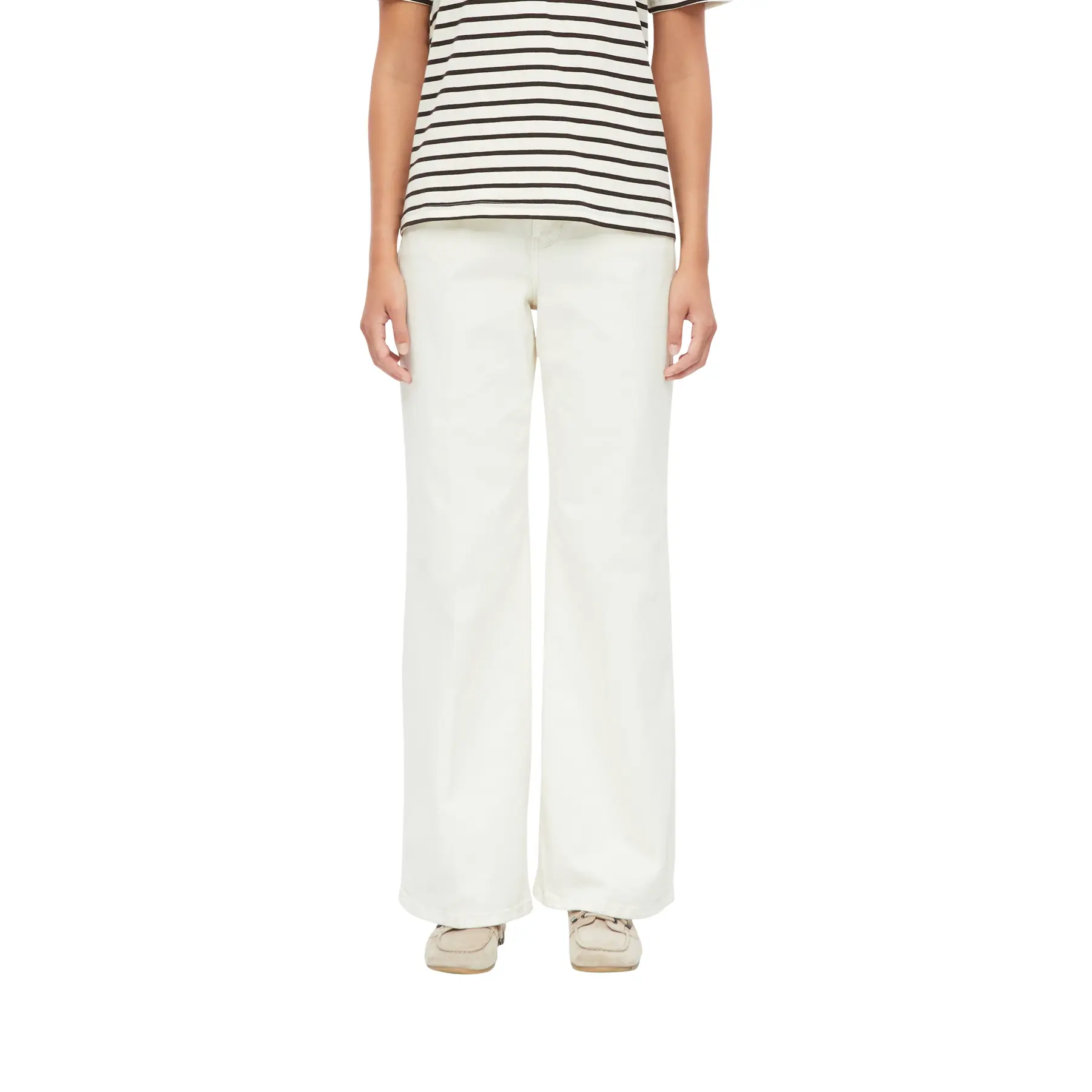 Jeans a gamba larga donna