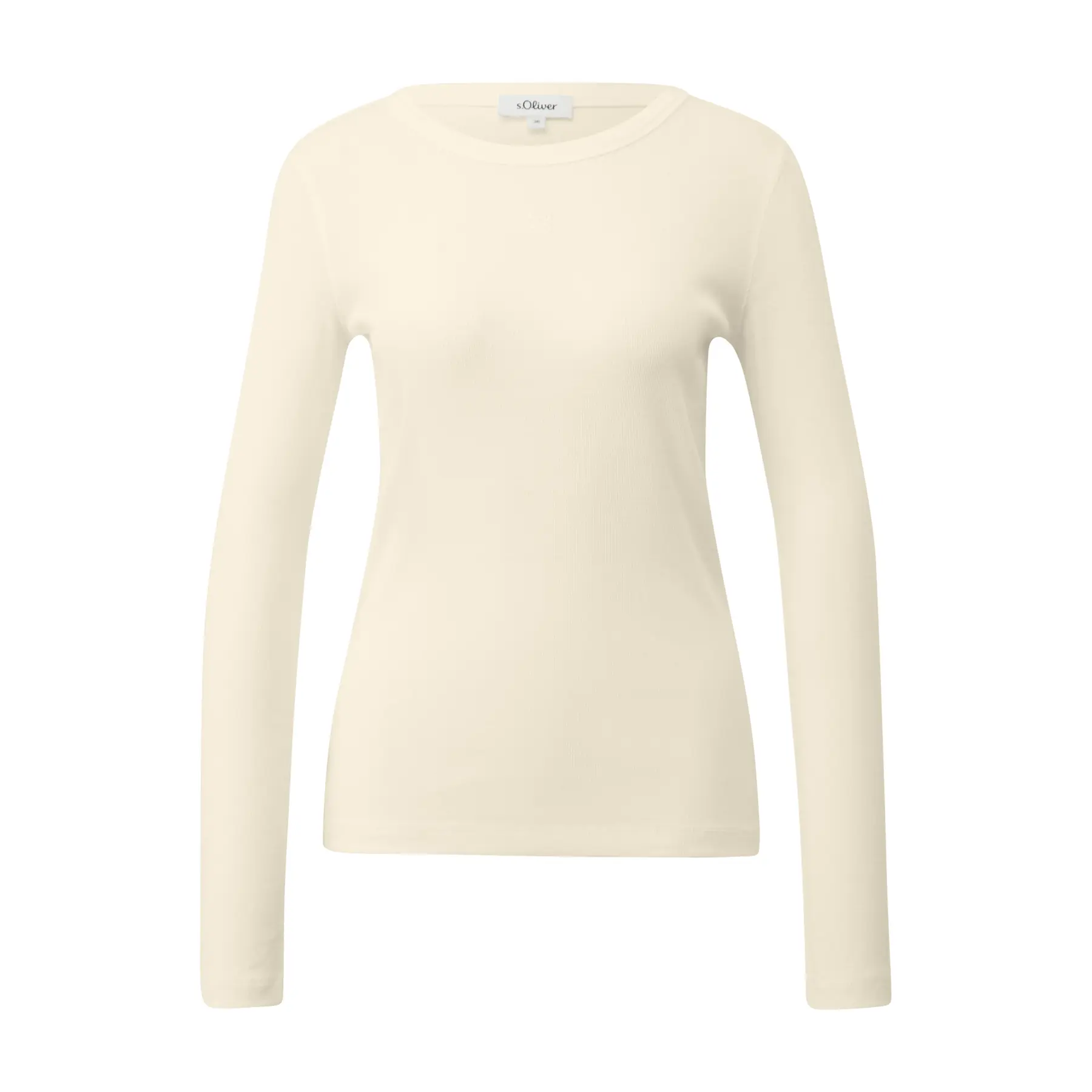 T-shirt a maniche lunghe ricamato donna