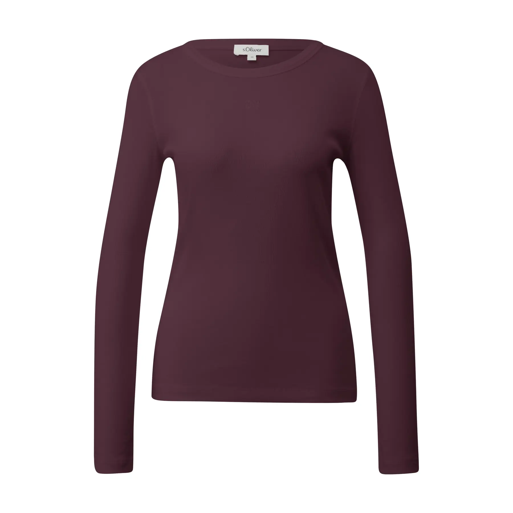 T-shirt a maniche lunghe ricamato donna