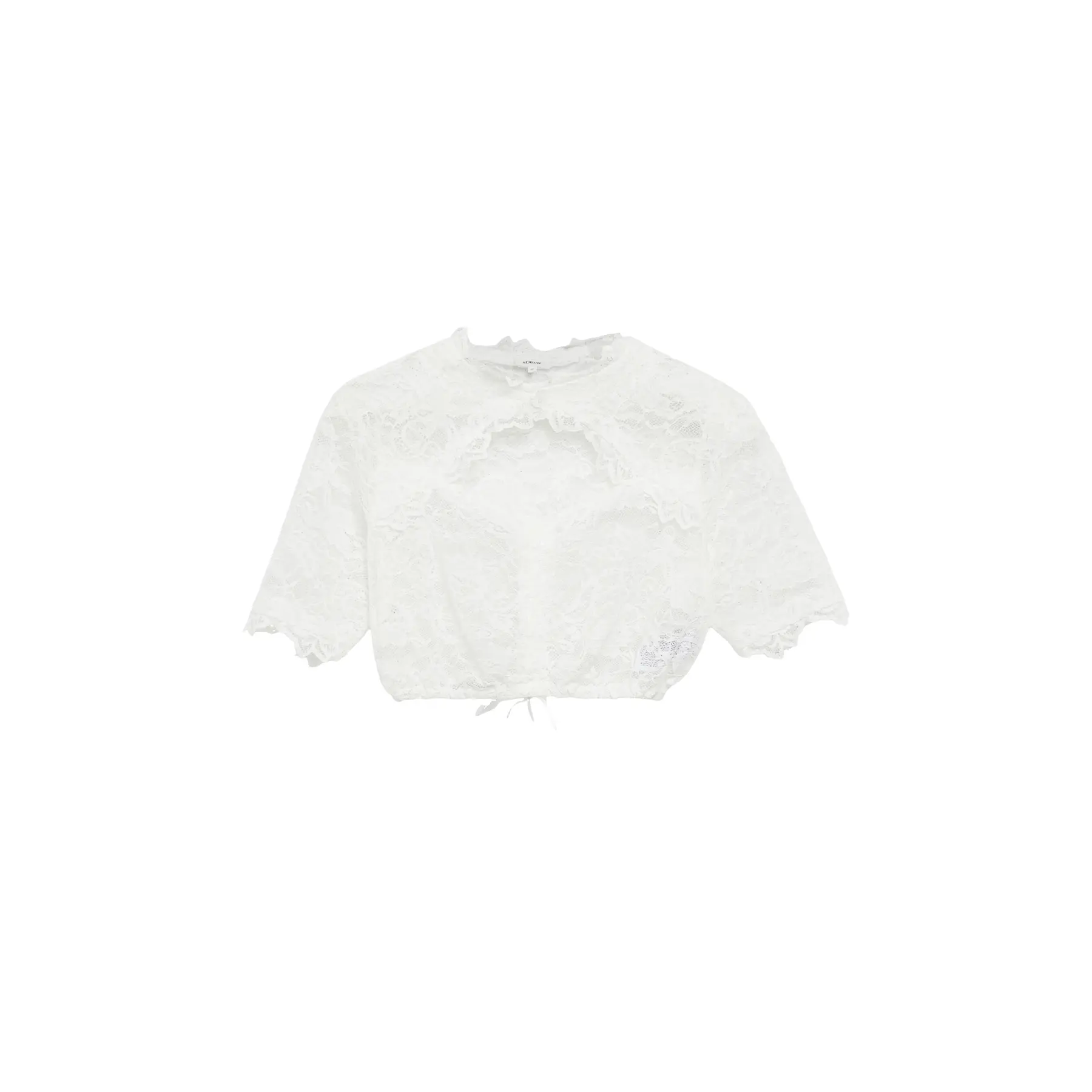Blusa a collo rotondo taglio slim donna  Dirndl