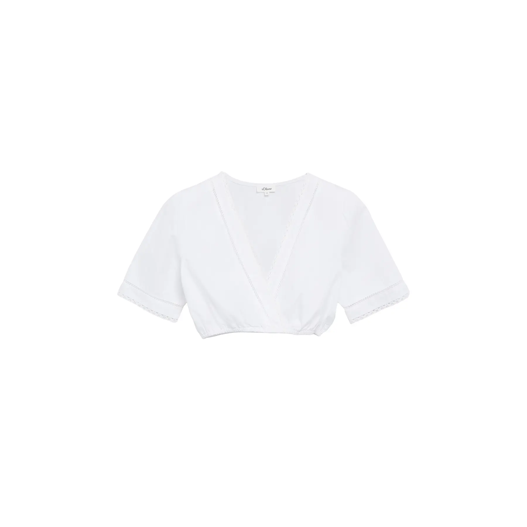 Blusa col V taglio slim donna  Dirndl