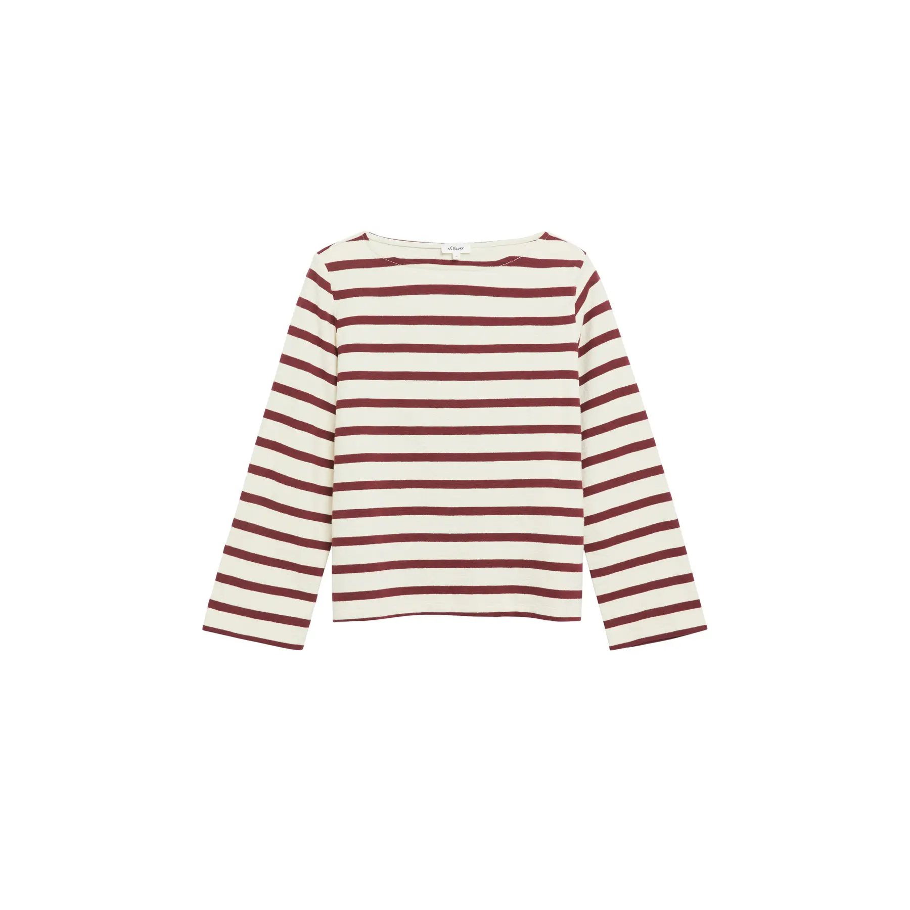 Felpa a righe leggera donna