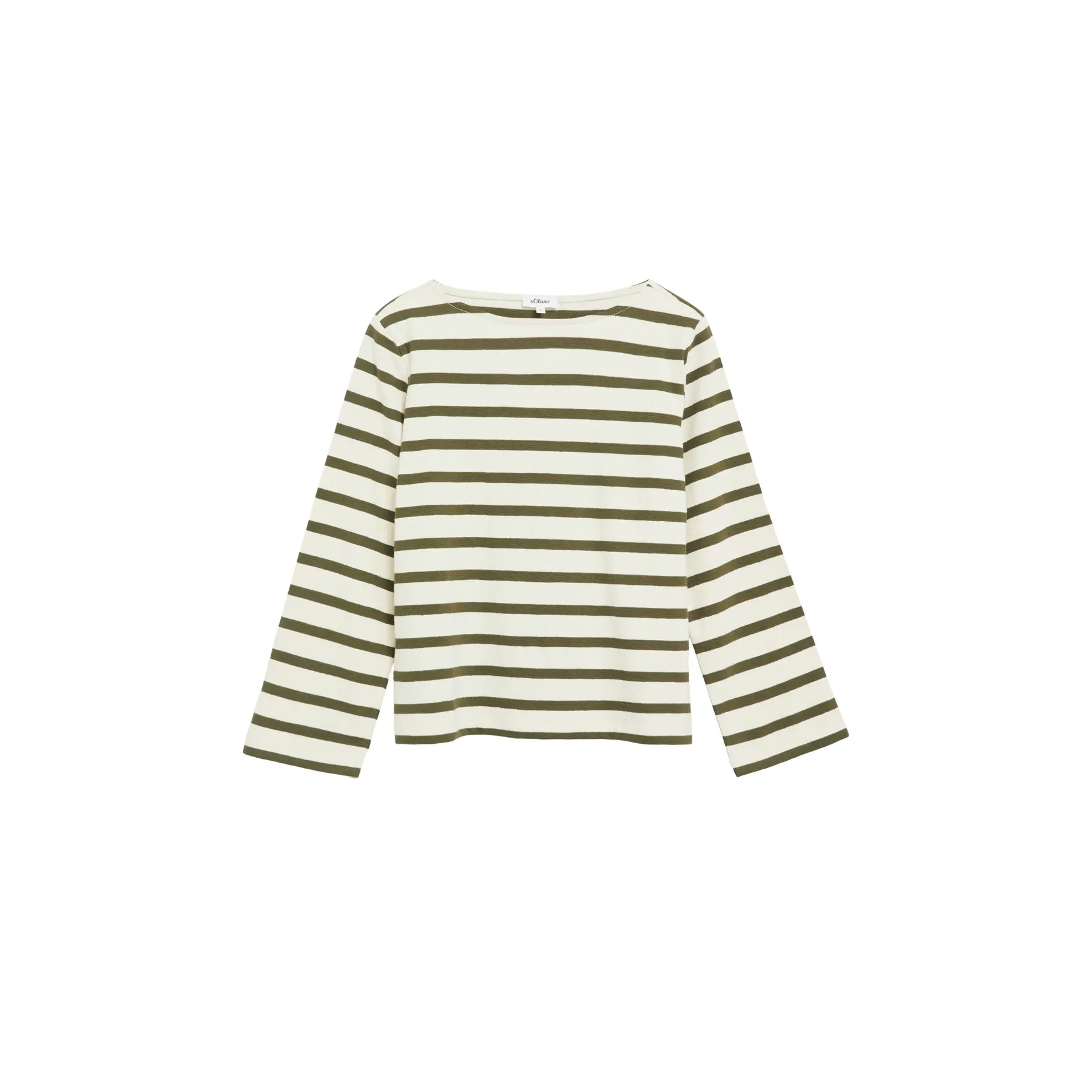Felpa a righe leggera donna