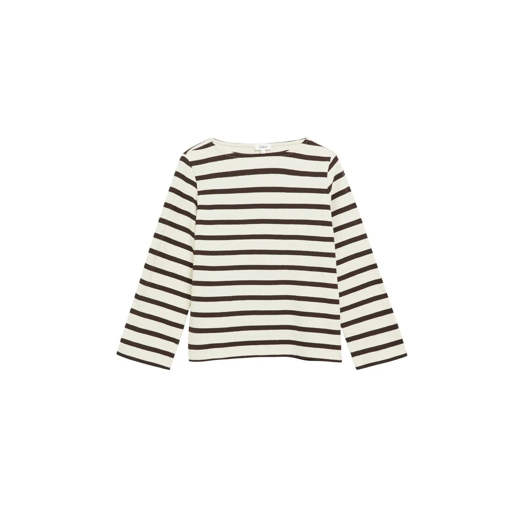 Felpa a righe leggera donna