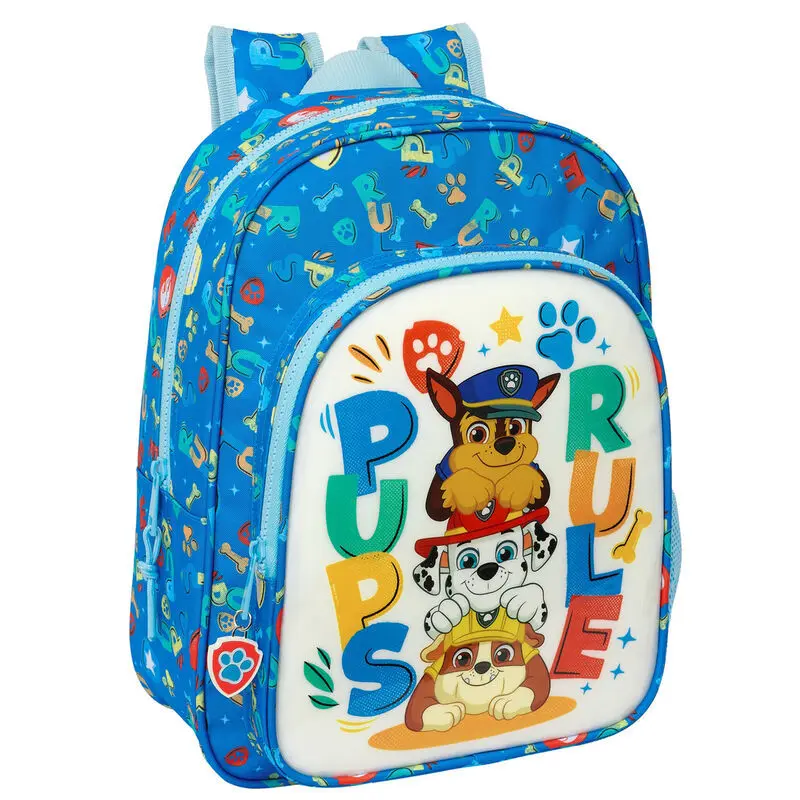 Safta Unisex Kids Bleu Children's Backpack Paw Patrol Pups Rule