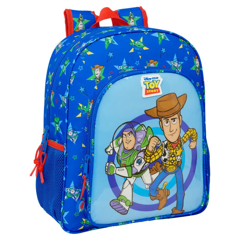 Rucksack mit Seitentaschen für Flaschen Kinder Safta Disney Pixar Toy Story Good Vibes