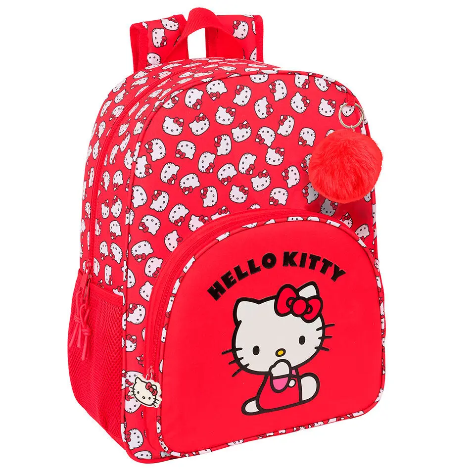 Safta Unisex Kids Rouge Children's Backpack Hello Kitty Iconic