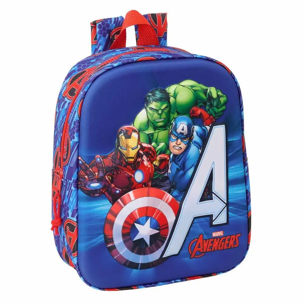 Safta Unisex Kids Bleu Children's Backpack Marvel Avengers