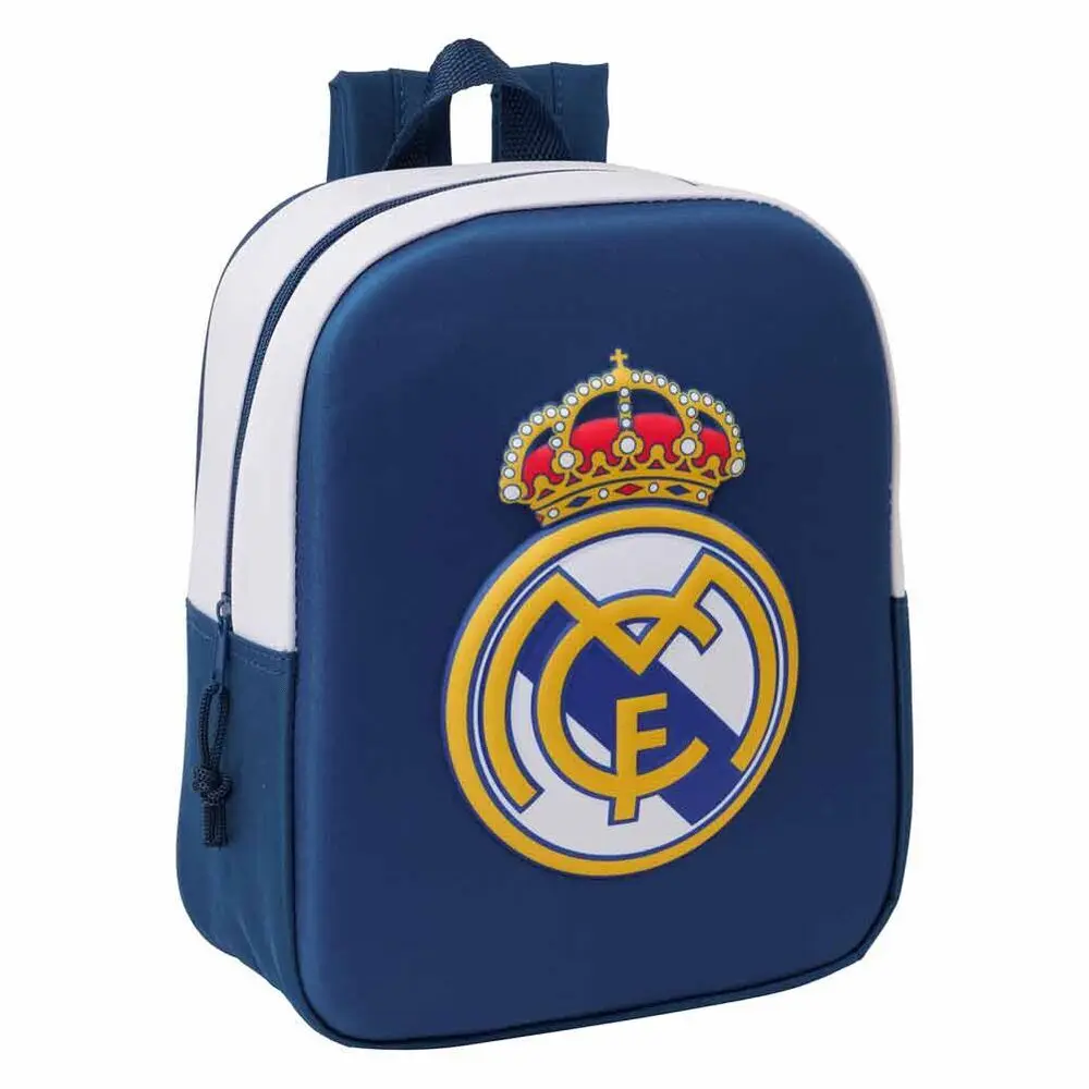 Safta Unisex Bleu Real Madrid Backpack 3D