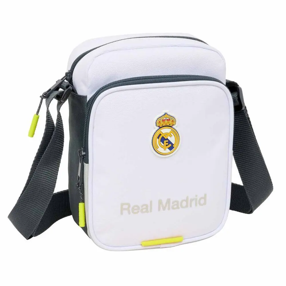 Safta Unisex Blanc Real Madrid Shoulder Bag 2025/26