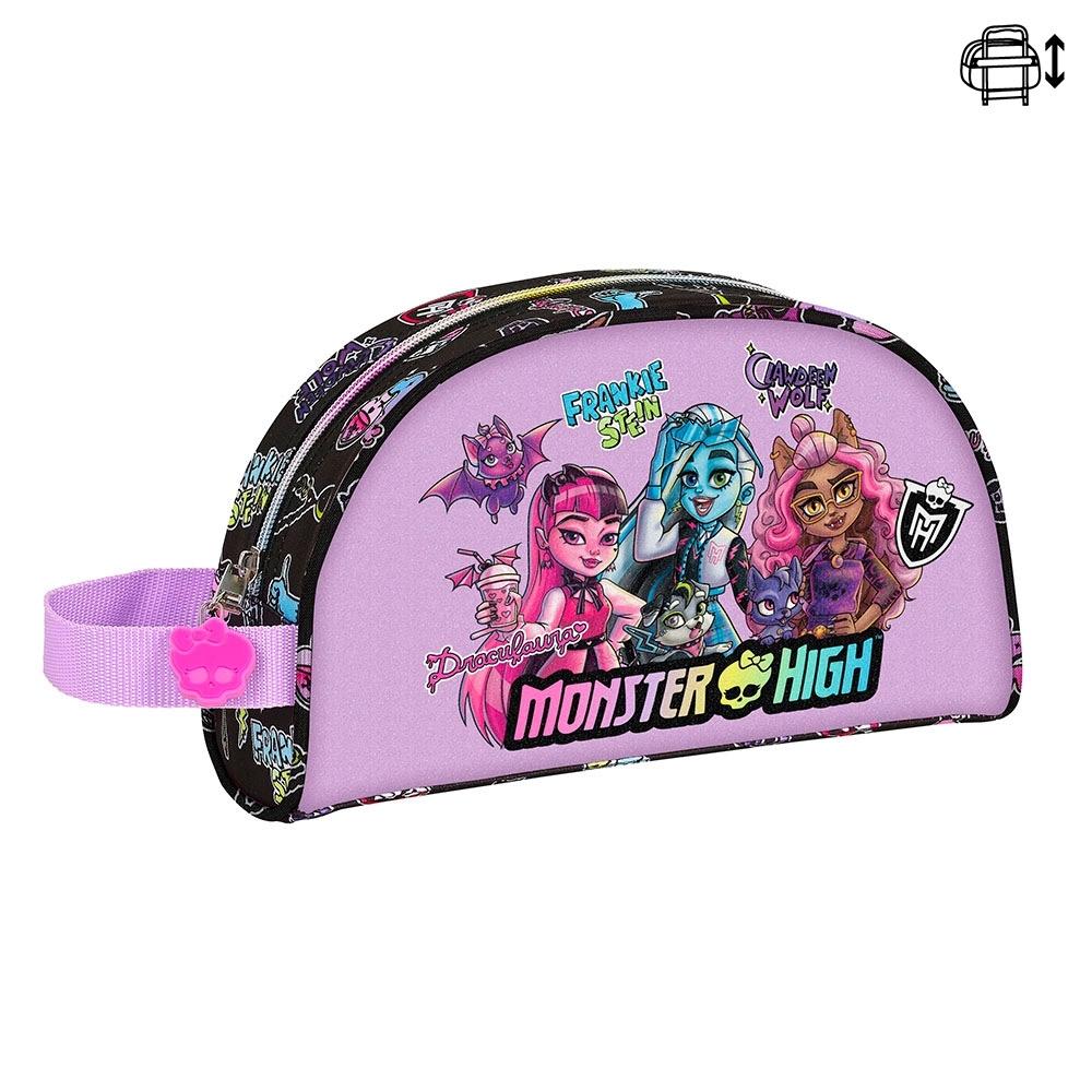 8412688535354 - Toilettenbeutel der an einen Wagen angepasst werden kann Monster High 26x16x9 cm