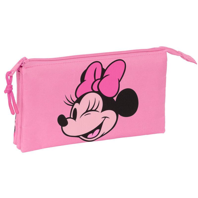 8412688525256 - Dreifaches Etui Mädchen Disney Minnie Loving