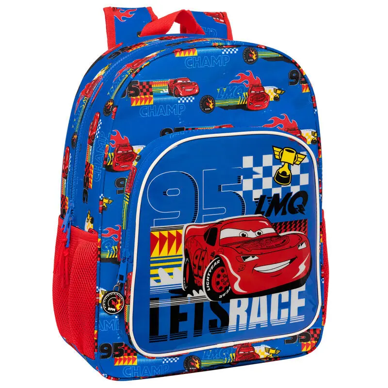 8412688546565 - Anpassbarer Rucksack für Kinder Disney Cars Race Ready