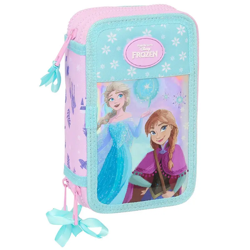 8412688557509 - Dreifaches Etui Mädchen Disney Frozen 2 Cool Days