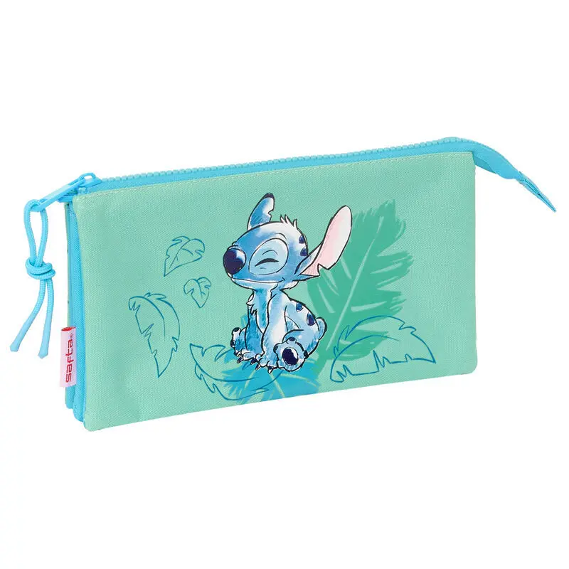 8412688557868 - Dreifaches Etui Mädchen Disney Stitch Aloha