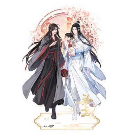 6941899603566 - Figurine Grandmaster of Demonic Cultivation acrylique Wei Wuxian & Lan Wangji Wu Wang Ver