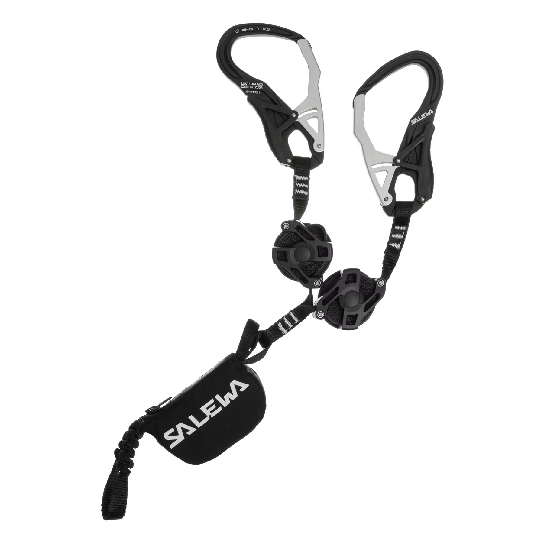 Salewa Unisex Noir Via Ferrata Traverse Ergo Zip