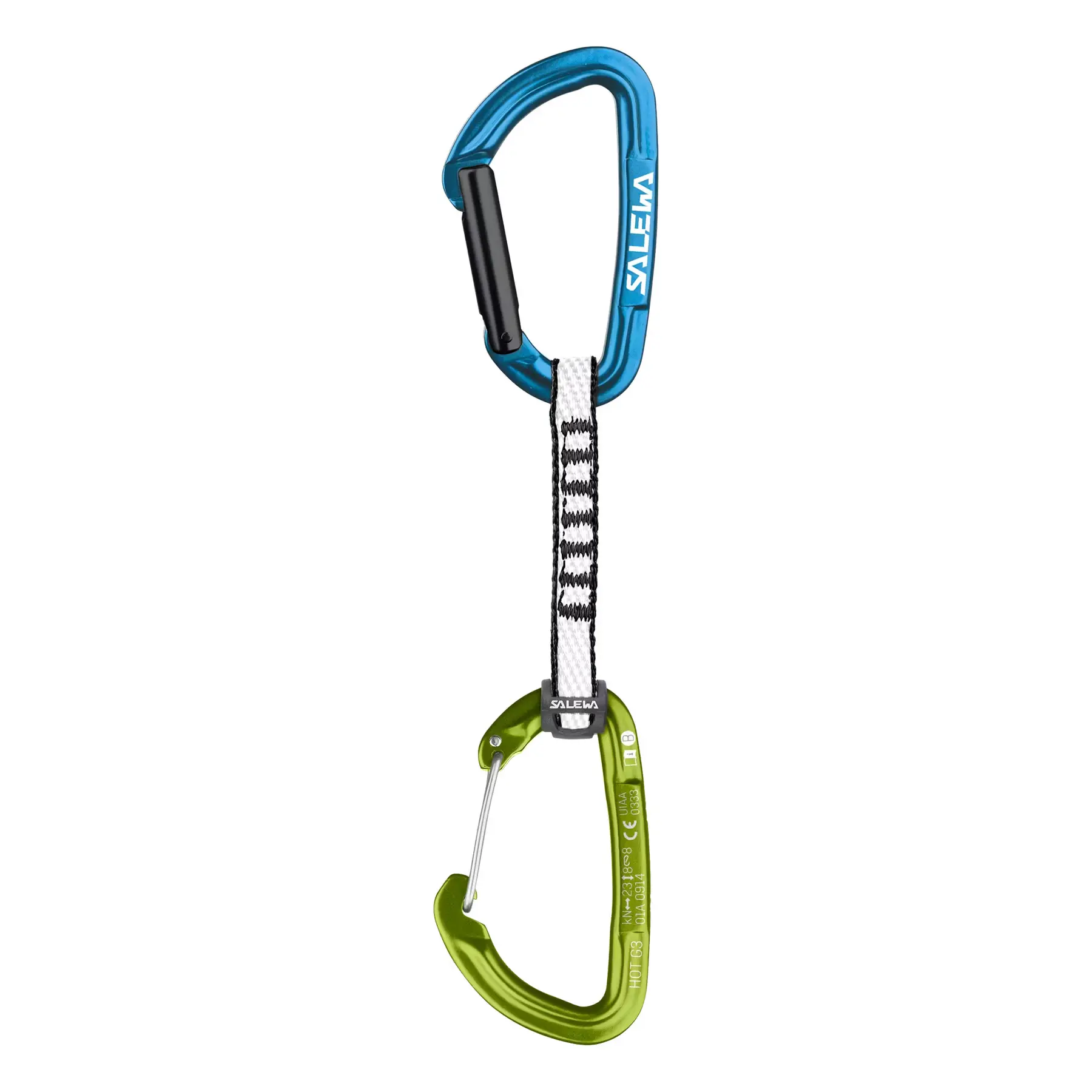 Ziehharmonika zum Bergsteigen Salewa Explorer Dyn Hot G3 Str/Wire