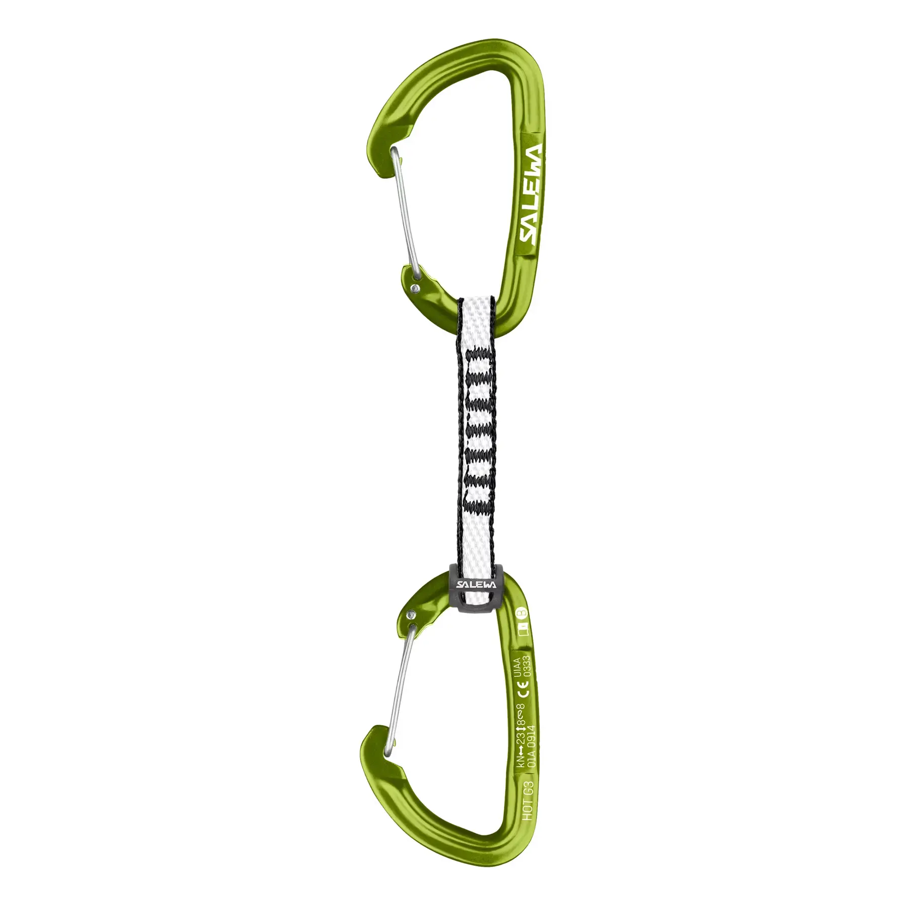 Ziehharmonika zum Bergsteigen Salewa Explorer Dyn Hot G3 Str/Wire