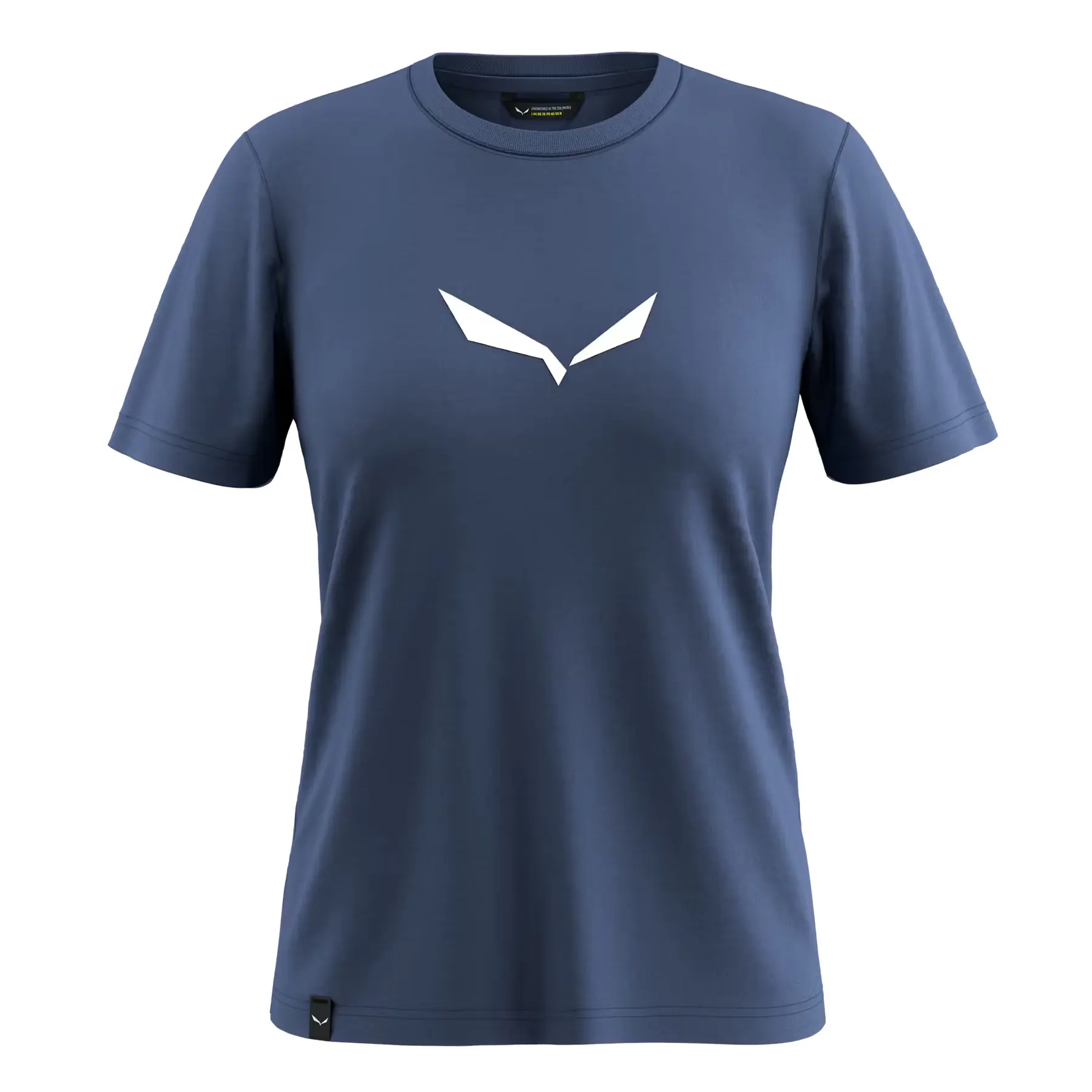 Salewa Women's Bleu T-Shirt Solid Dry