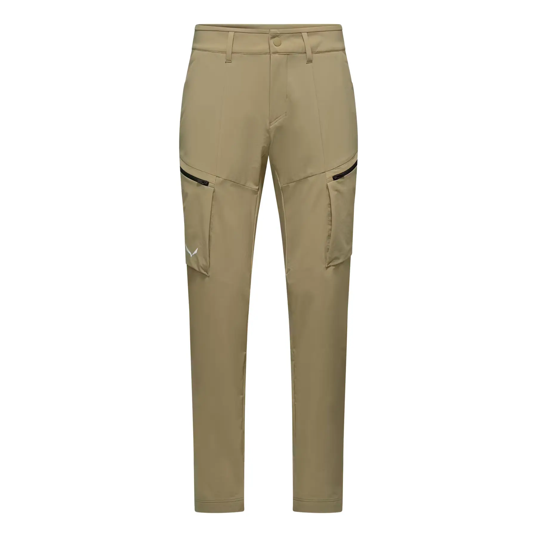 Salewa Men's Beige Cargo Hiking Trousers Puez
