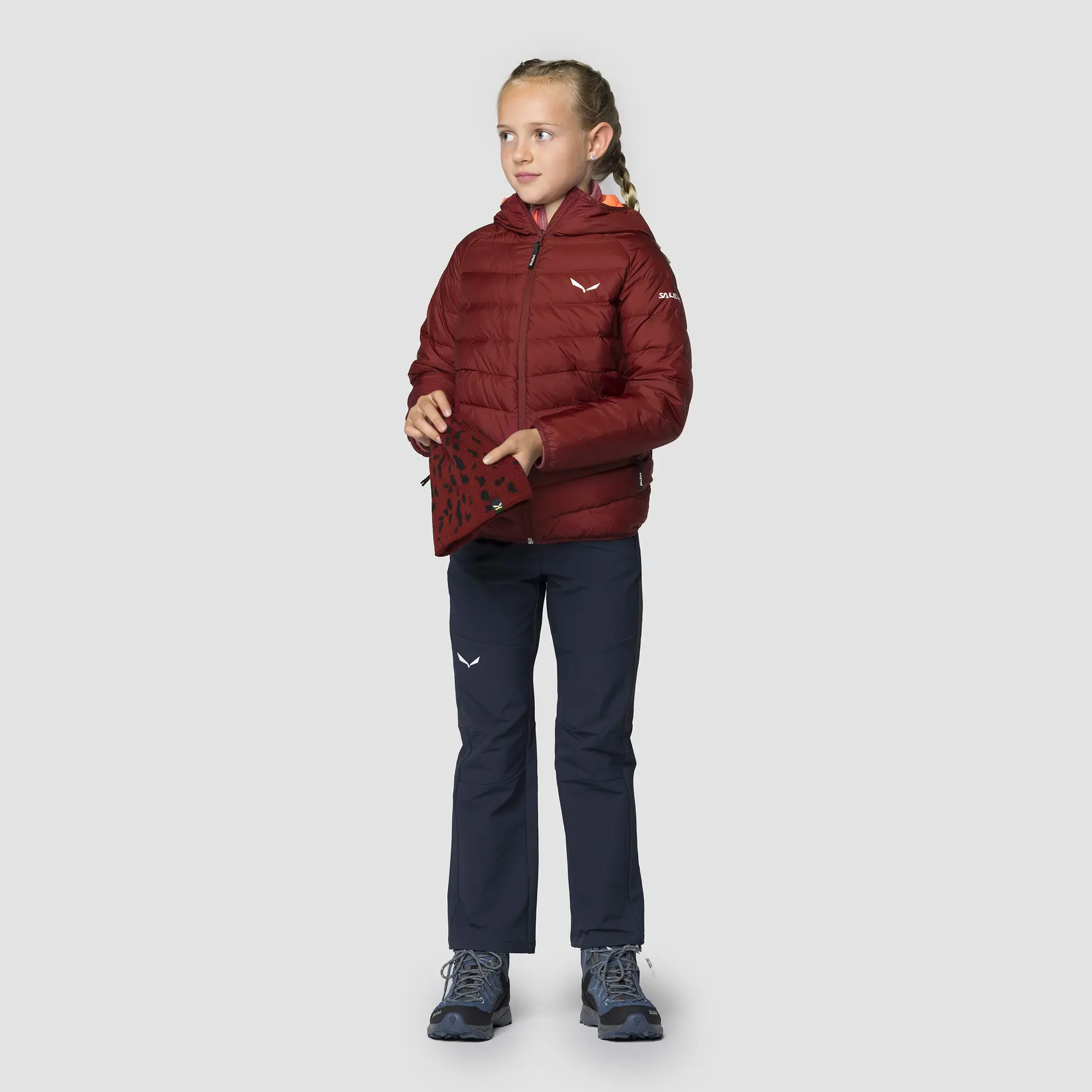 Kinder Daunenjacke Salewa Brenta