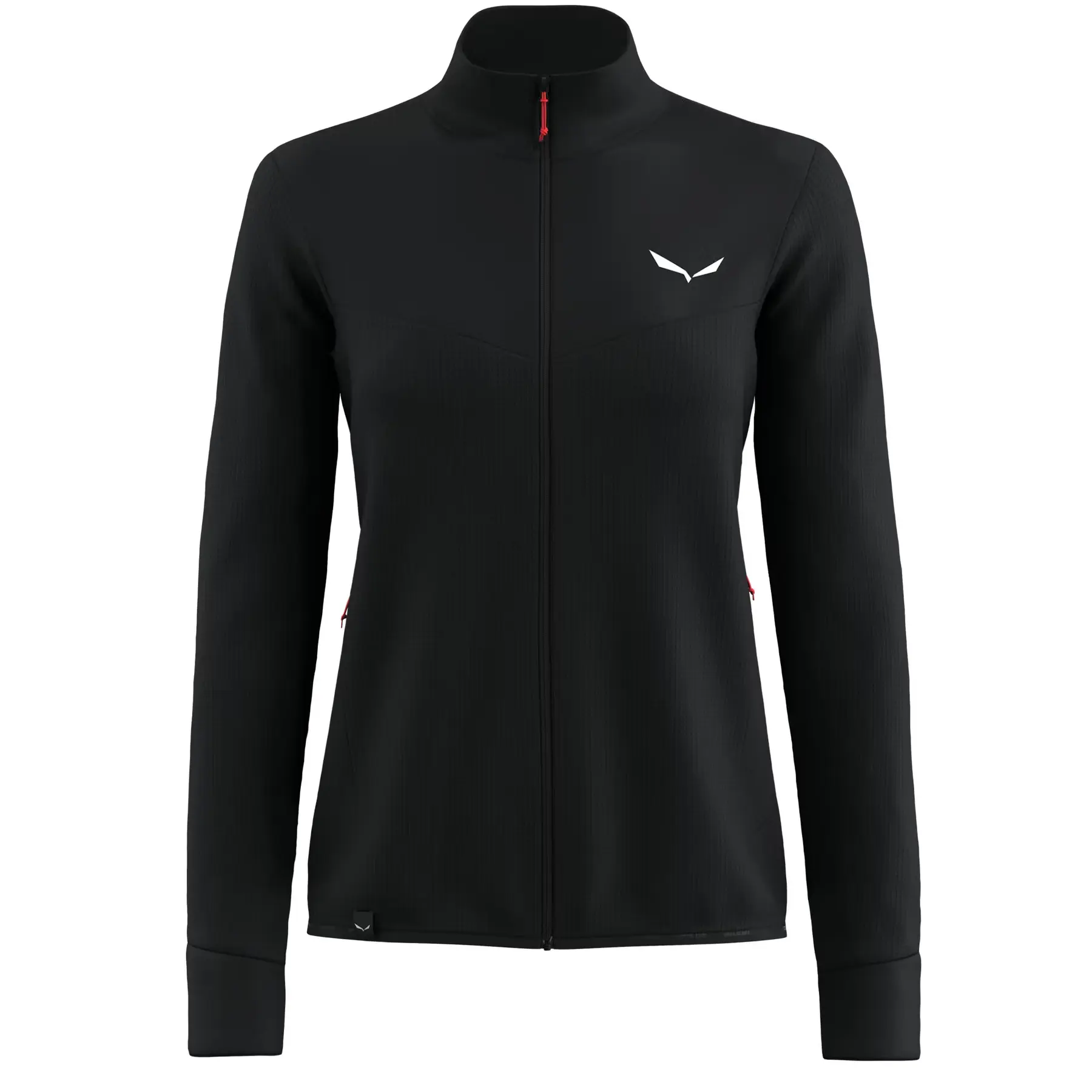 Salewa Women's Noir Full Zip Hiking Jacket Puez Waffle Hyb Pl