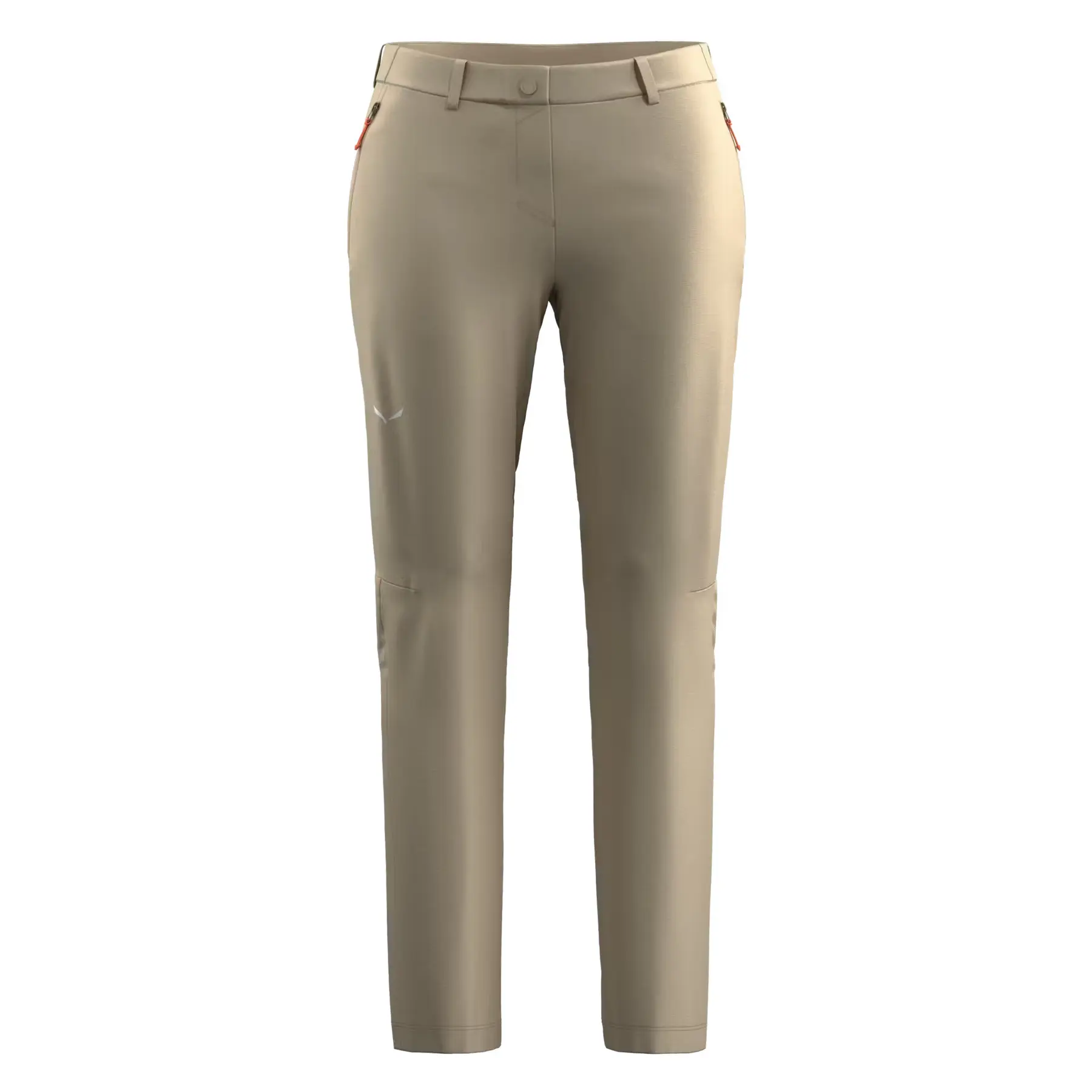 Salewa Women's Beige Hiking Trousers Puez Talvena Dst