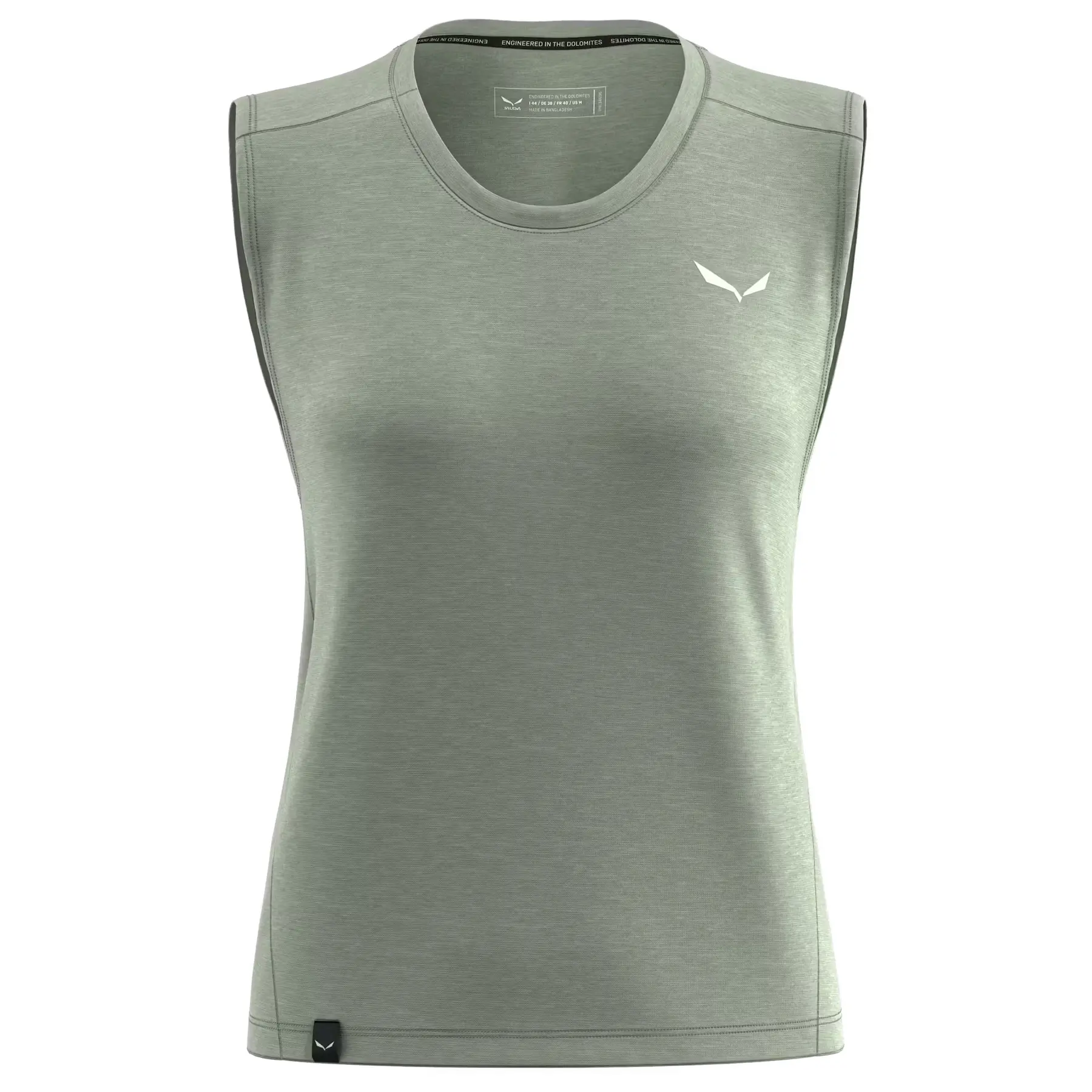 Tanktop mit Mini-Logo Damen Salewa Eagle