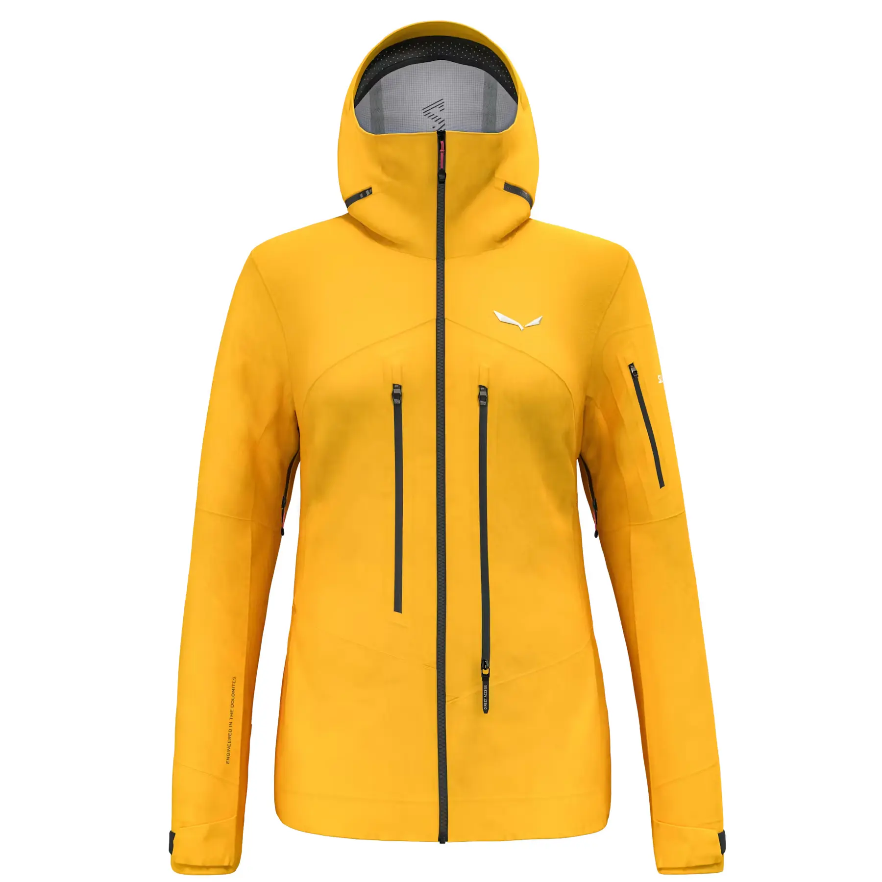 Damen Wanderjacke mit durchgehendem Reißverschluss Salewa Ortles Gtx pro