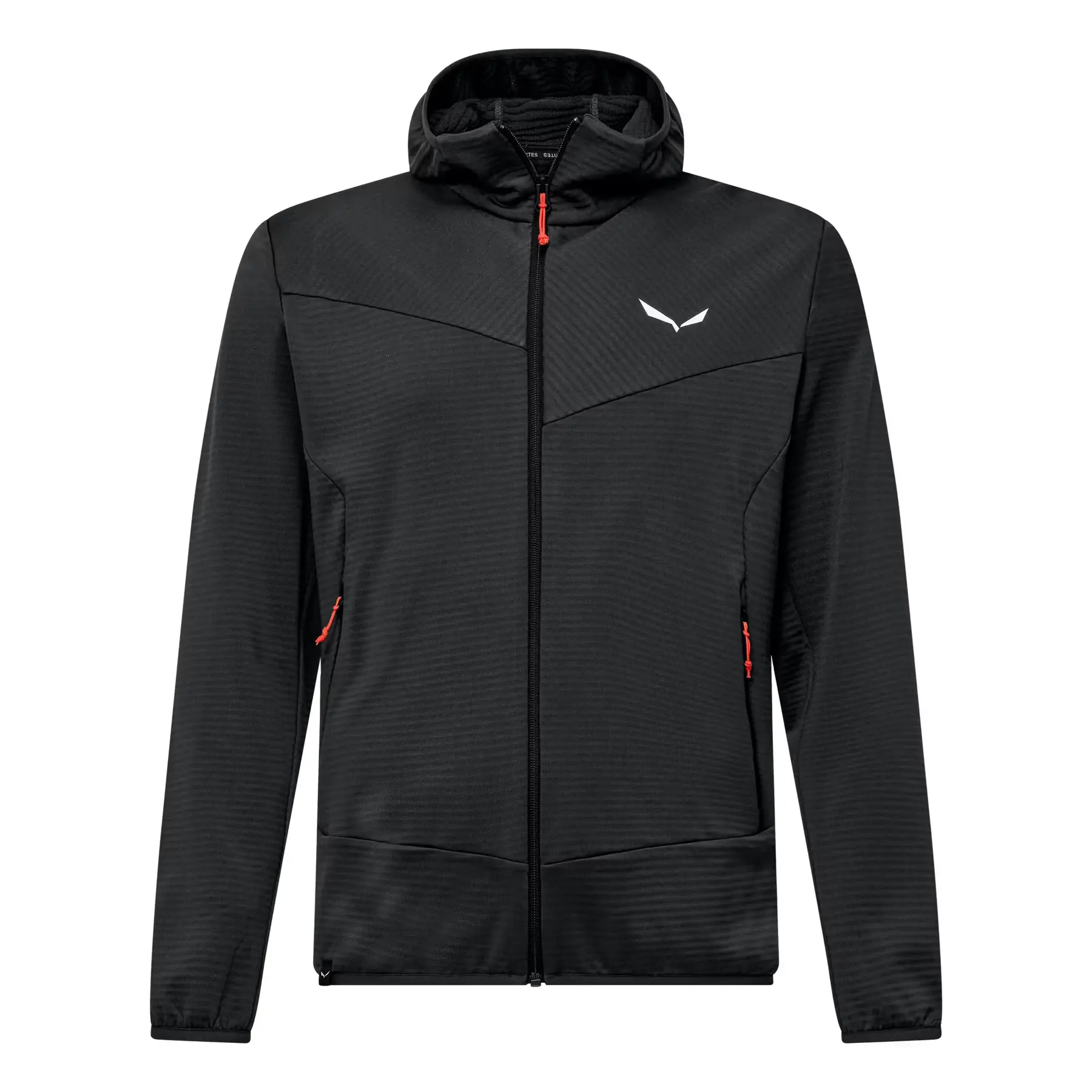 Salewa Men's Noir Zip-Up Hooded Hiking Jacket Puez Altavia