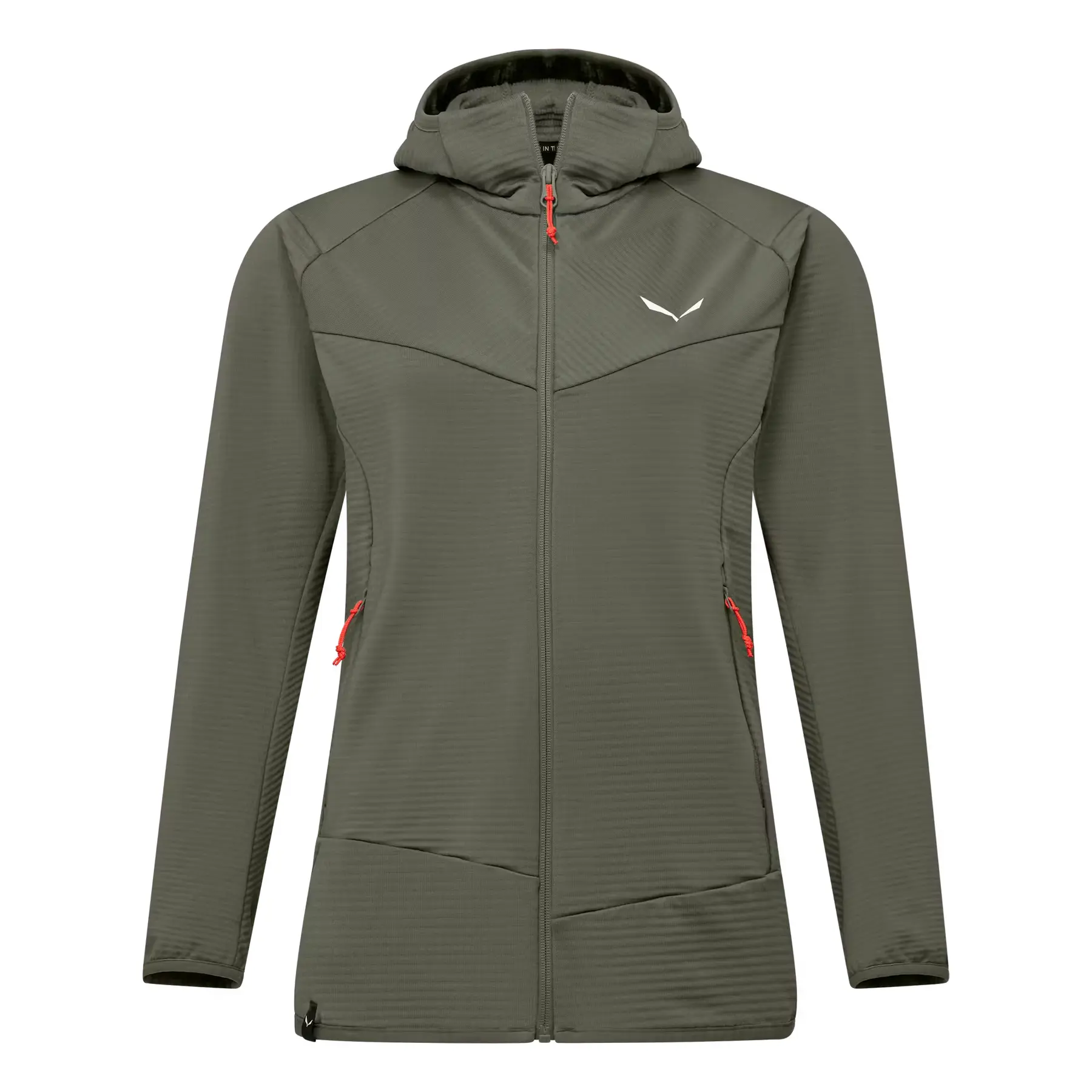 Women's zip-up hooded hiking jacket Salewa Puez Altavia