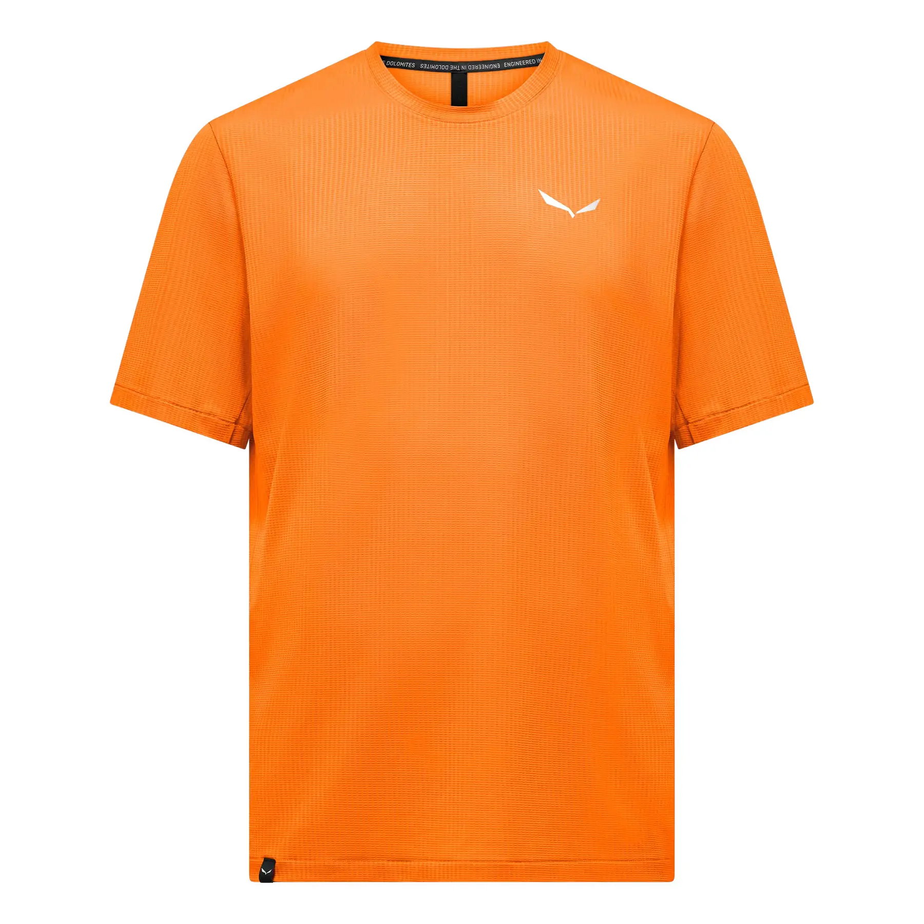 Salewa Men's Orange T-Shirt Pedroc Dry'ton Light