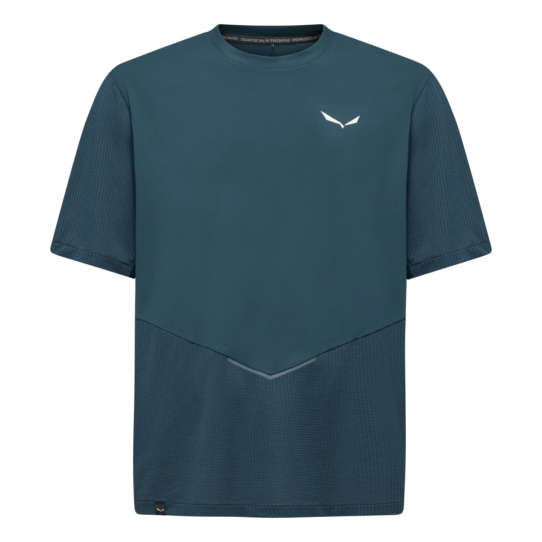 Salewa Men's Bleu T-Shirt Pedroc Dry'ton Light