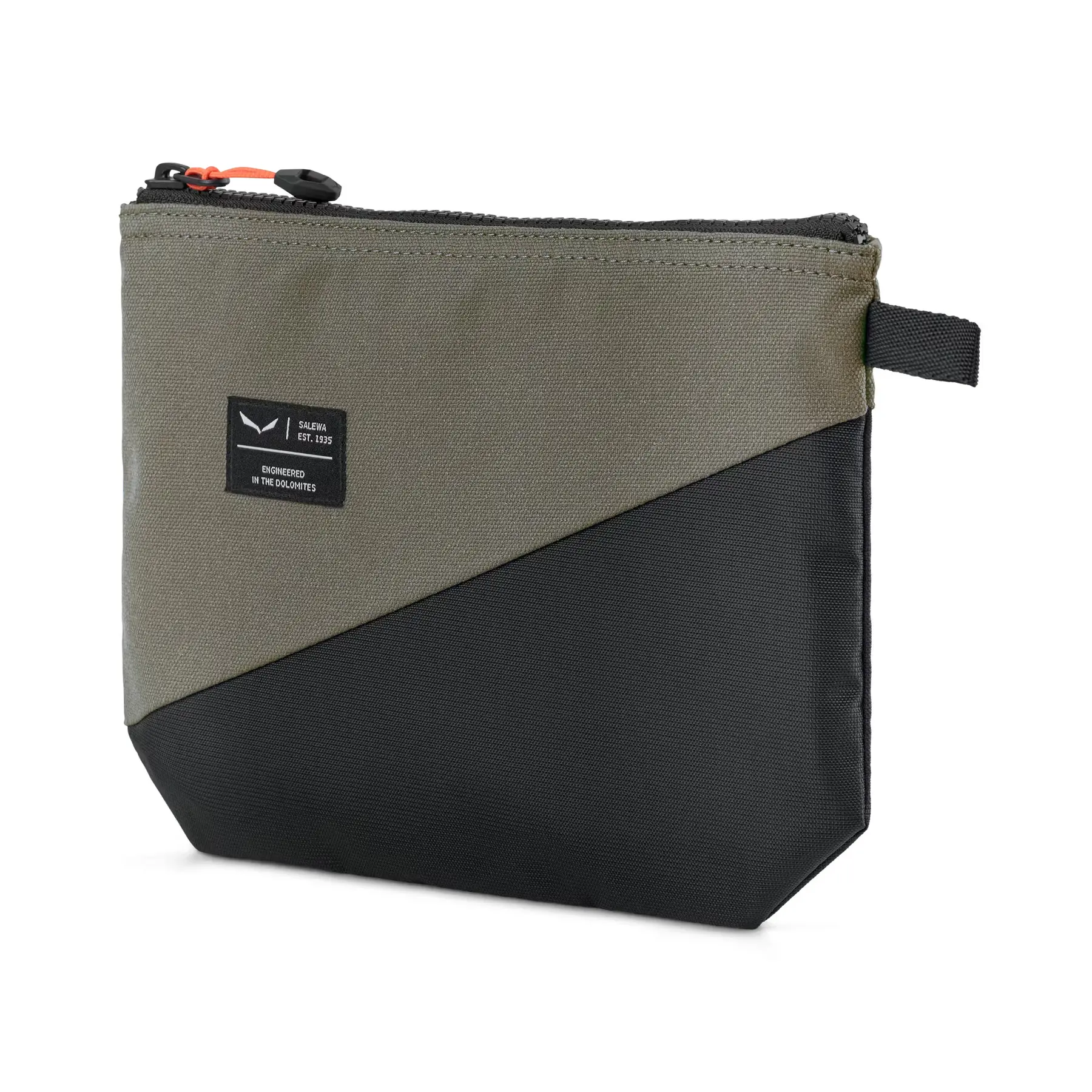 Salewa Unisex Gris Zipped Pouch Fanes