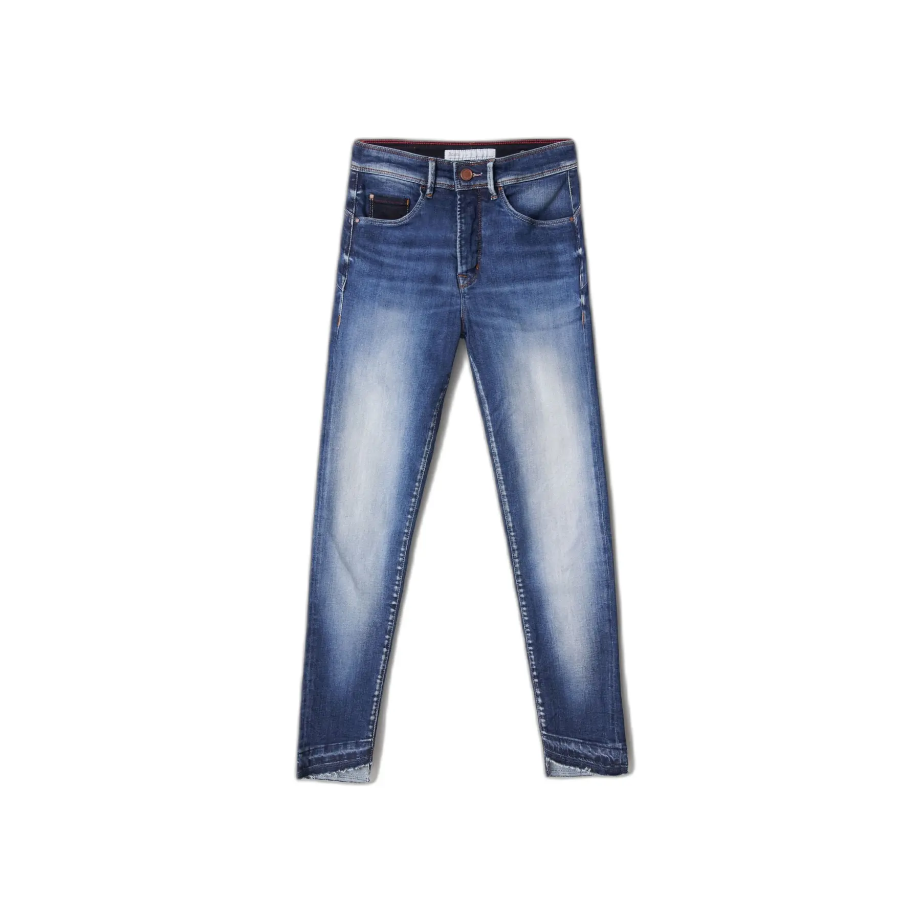 Salsa Jeans Women's Bleu Cropped Skinny Jeans Faith