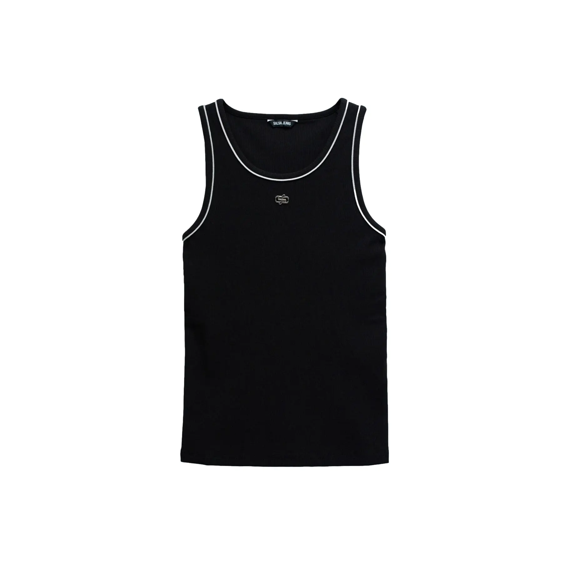 Canotta con filati lurex donna  Basic