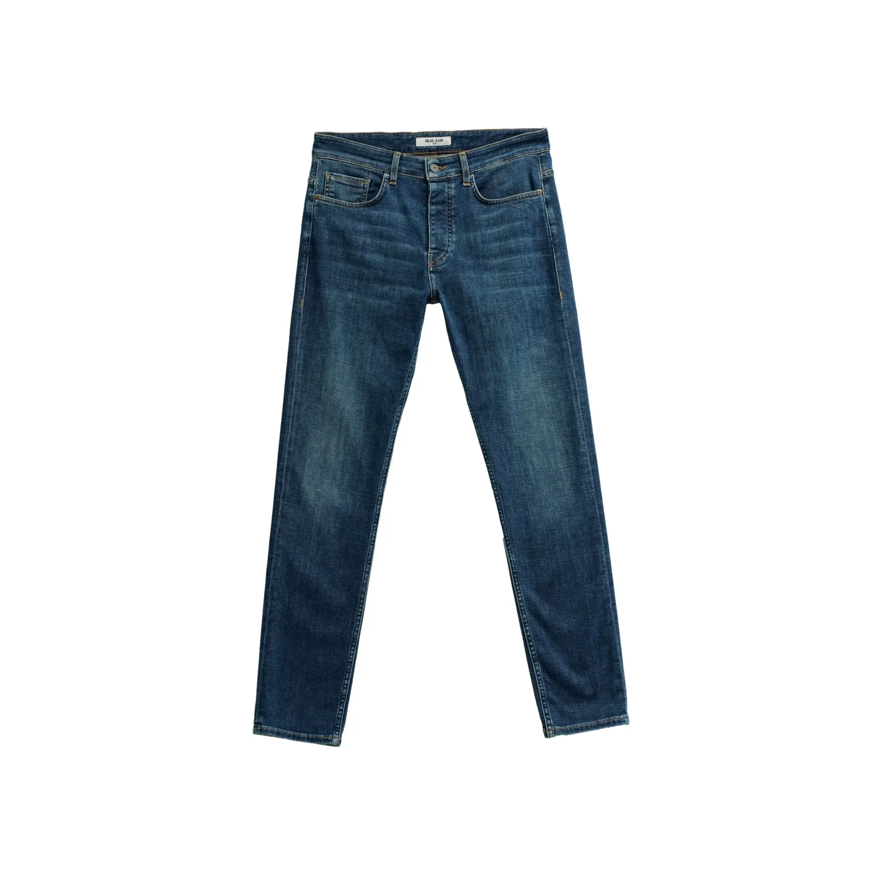 Slim Jeans met riemlussen Salsa Jeans