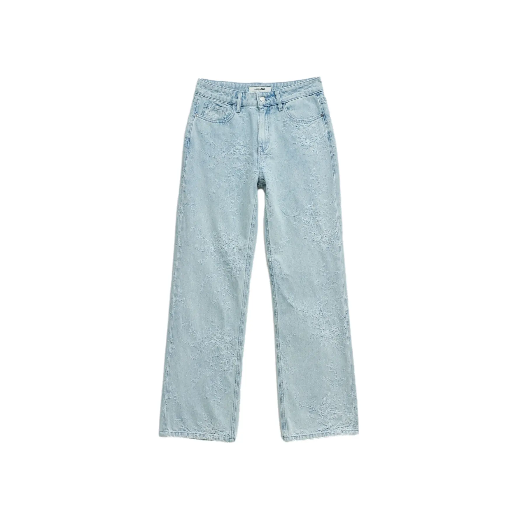 Jeans Straight mit Jacquard für Damen Salsa Jeans