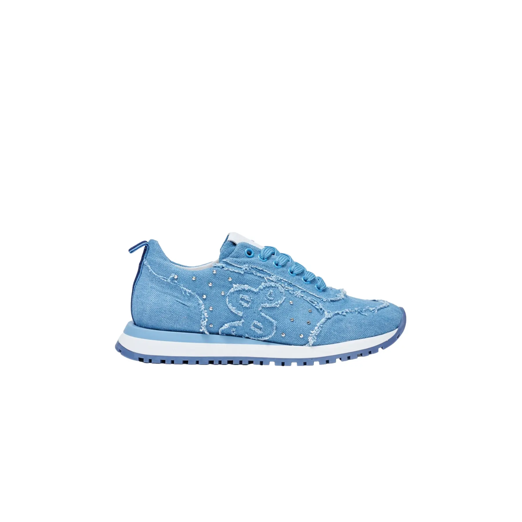 Sneakers in denim da donna