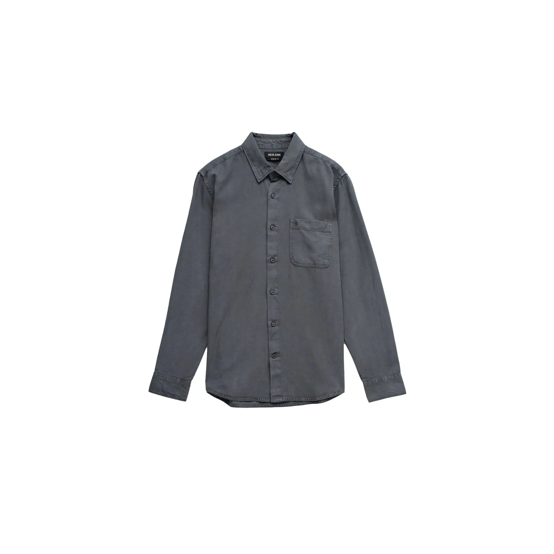 Langarmhemd aus Lightdenim Salsa Jeans