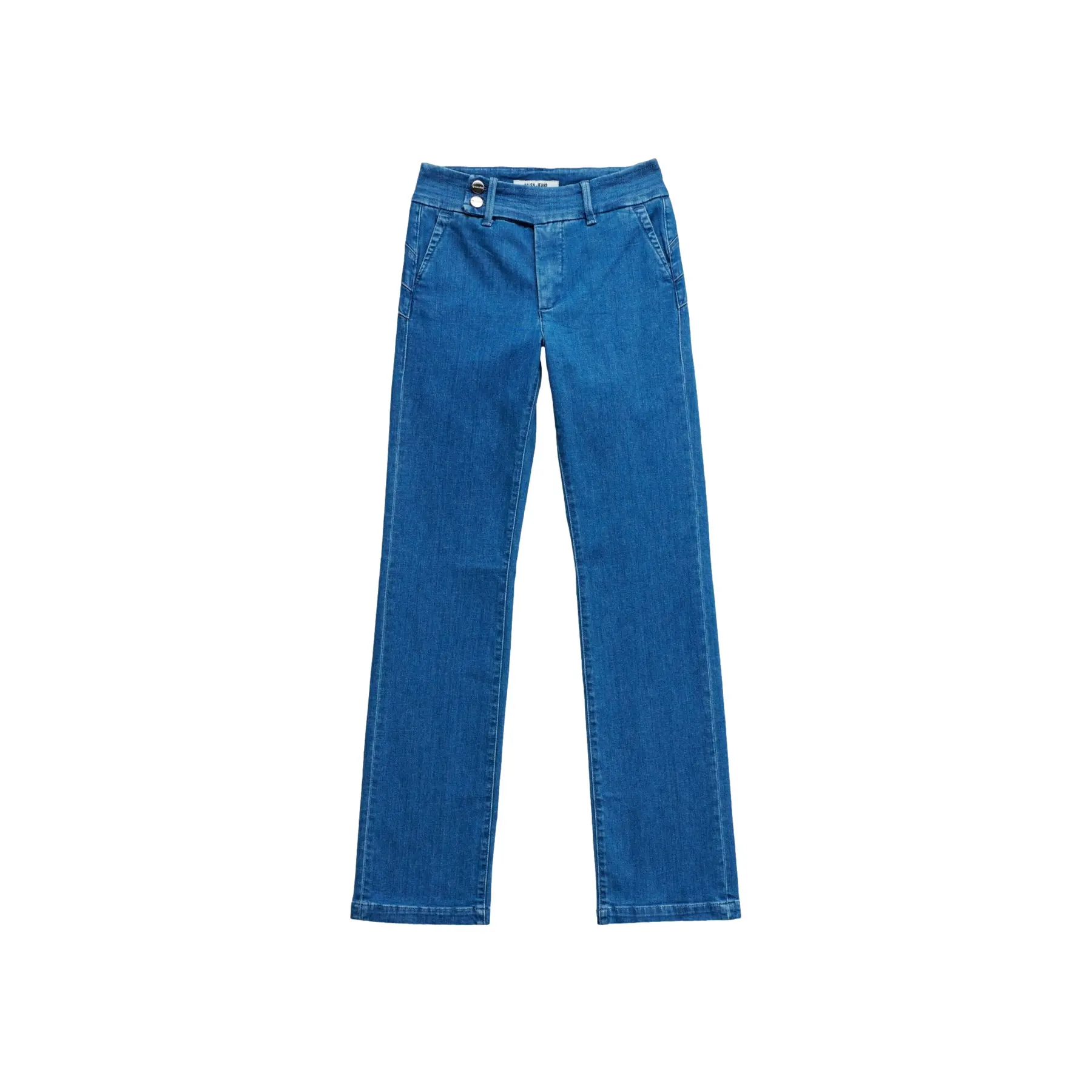 Straight Chino Jeans Damen Salsa Jeans Secret Push In