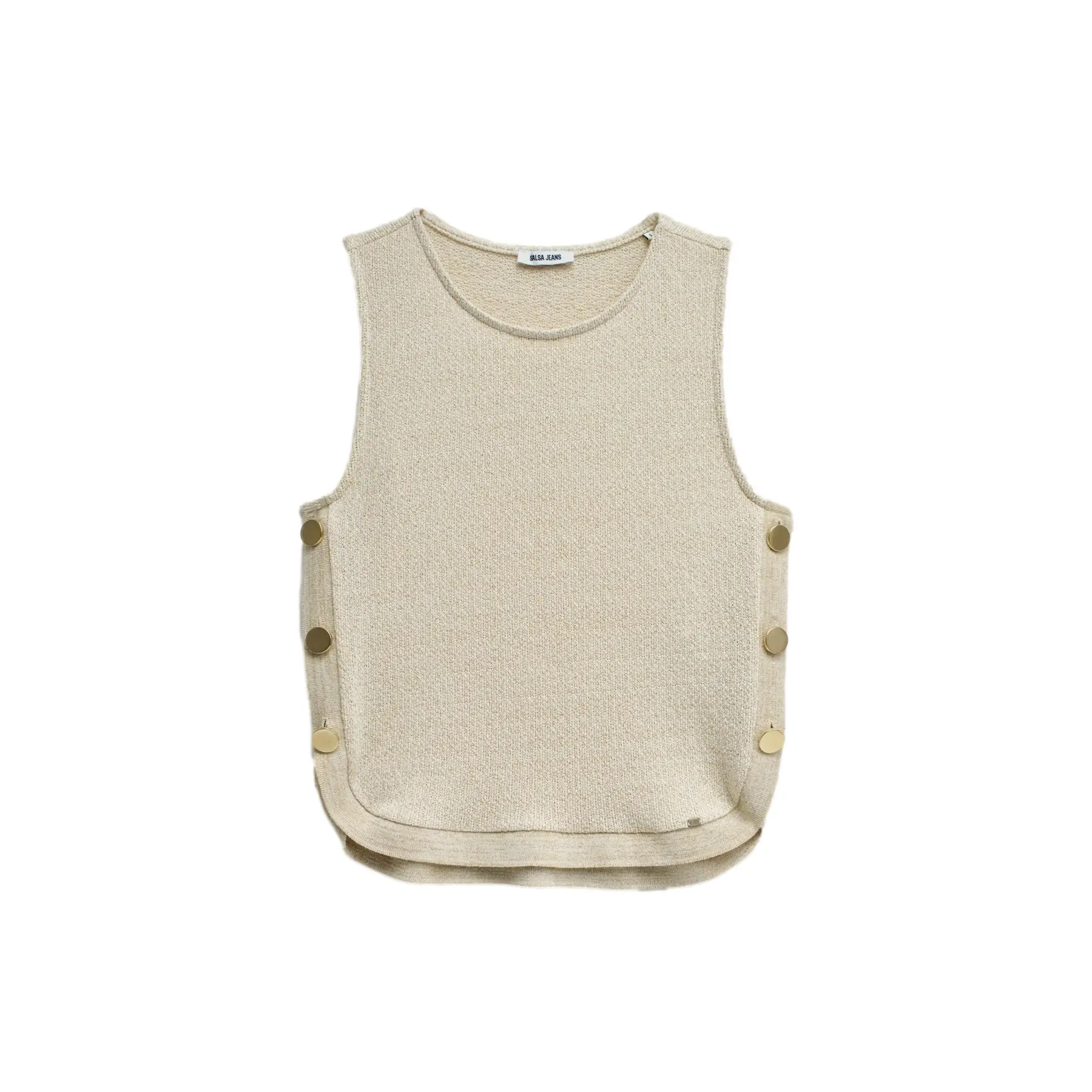 Netz-Top, Damen Salsa Jeans Lurex