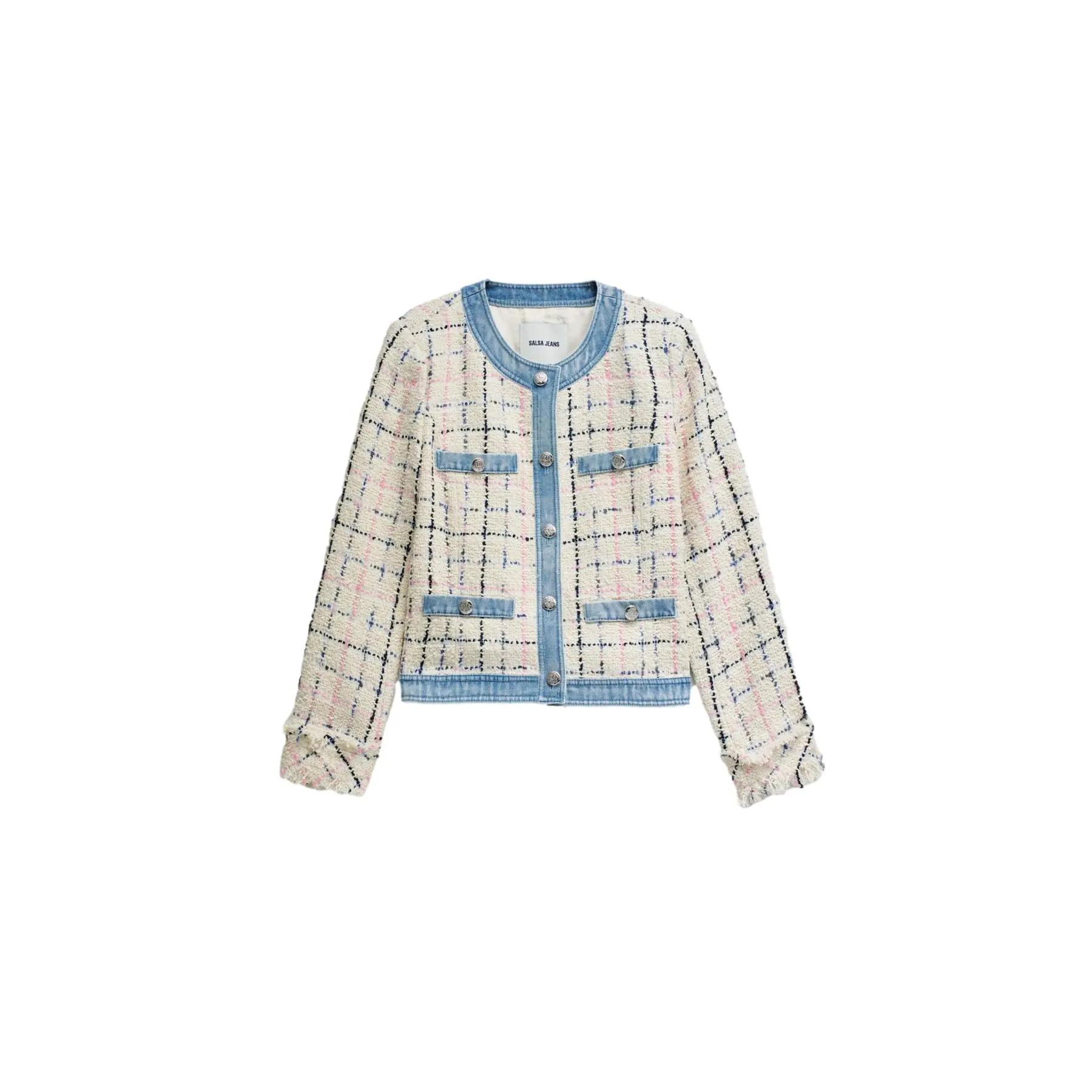 Damenjacke aus Tweed Salsa Jeans