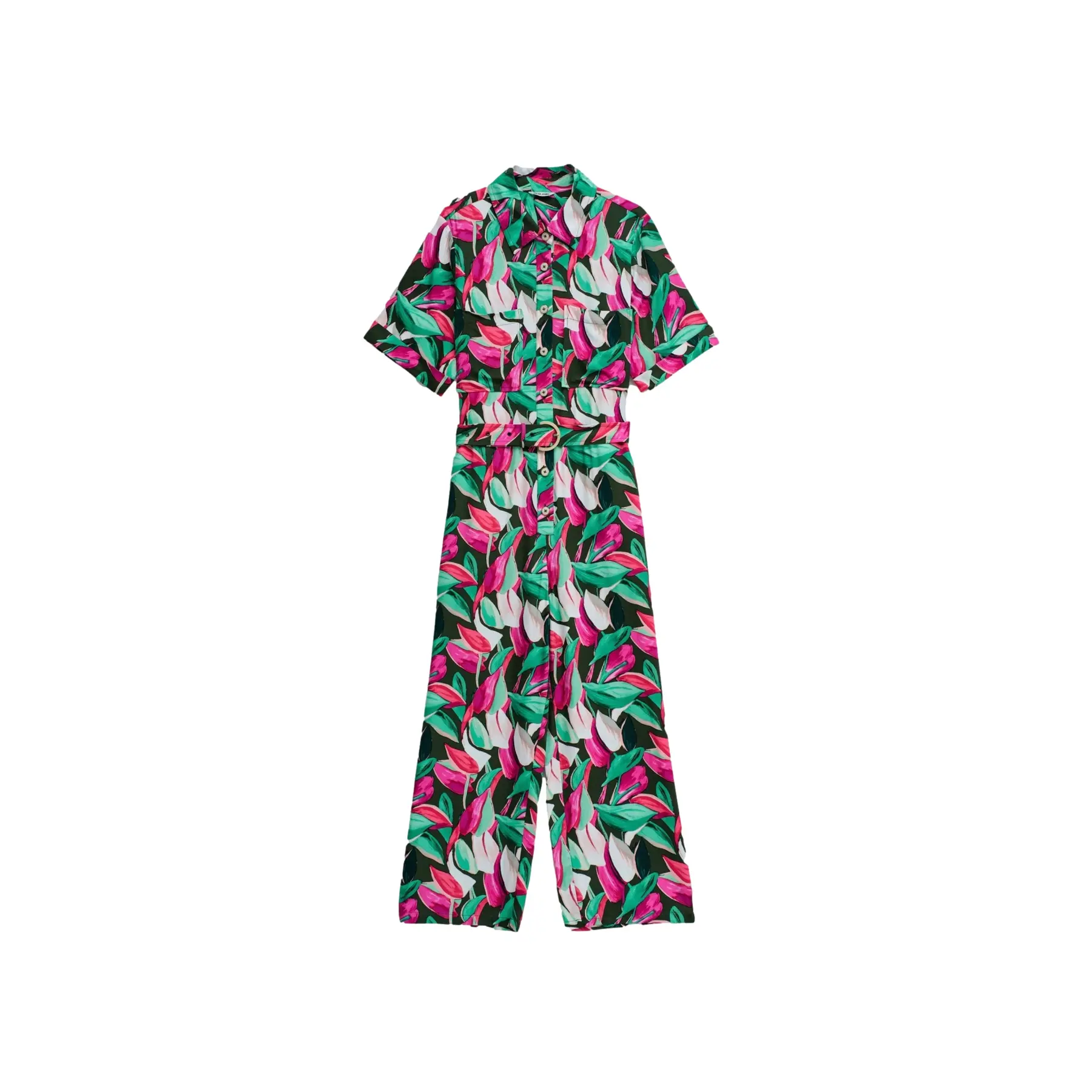Combinazione a motivo floreale donna