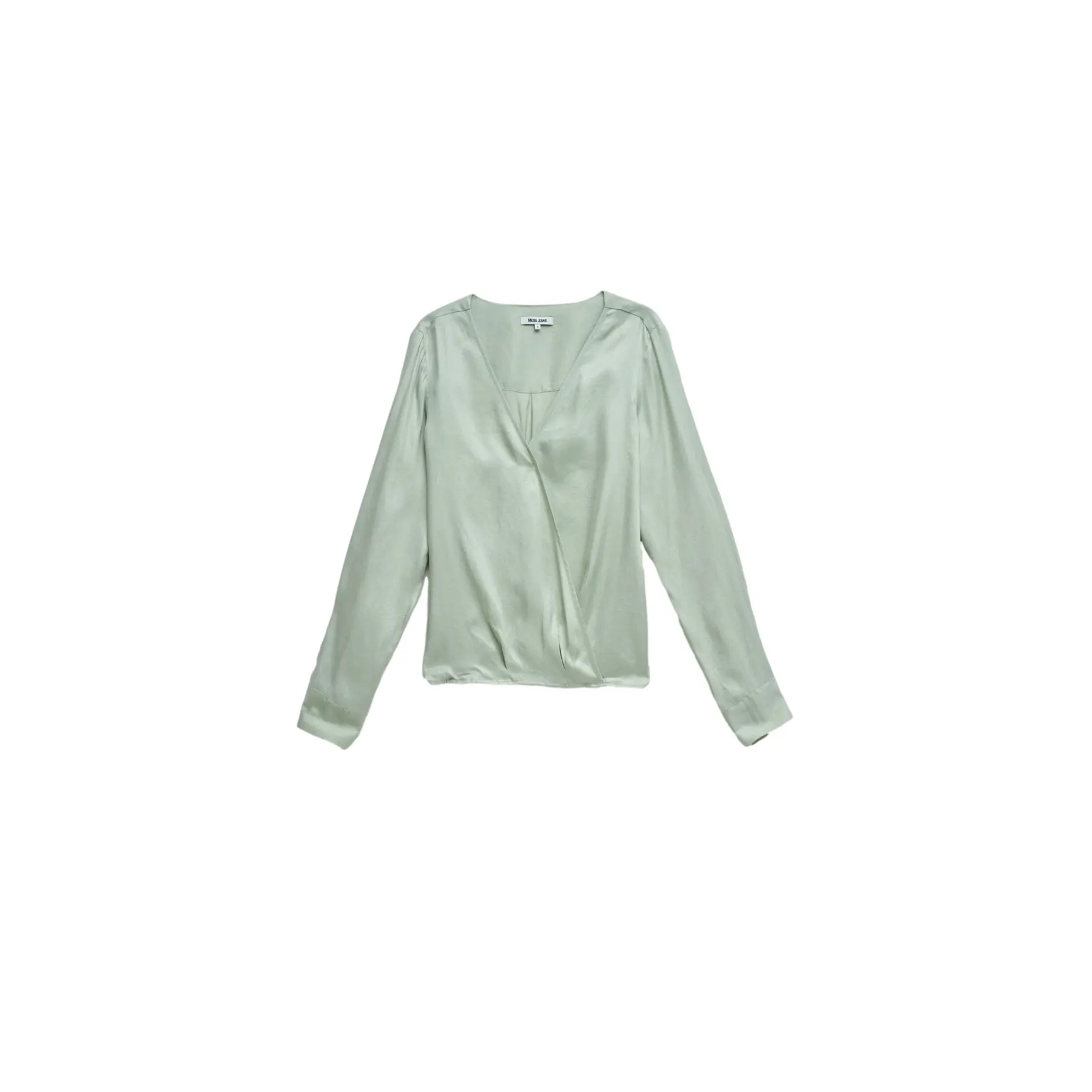 Blusa satinata donna
