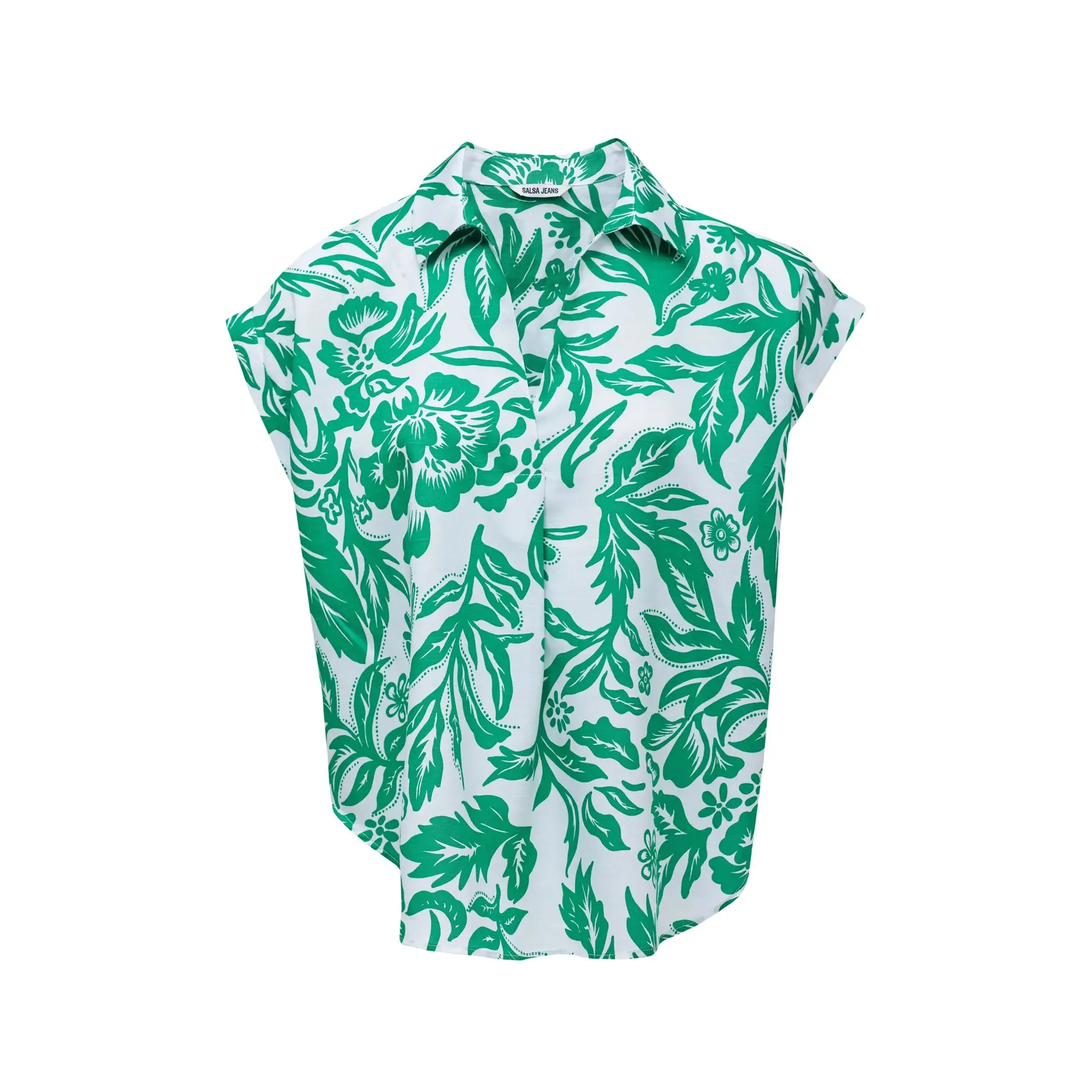 Blusa a fantasia donna