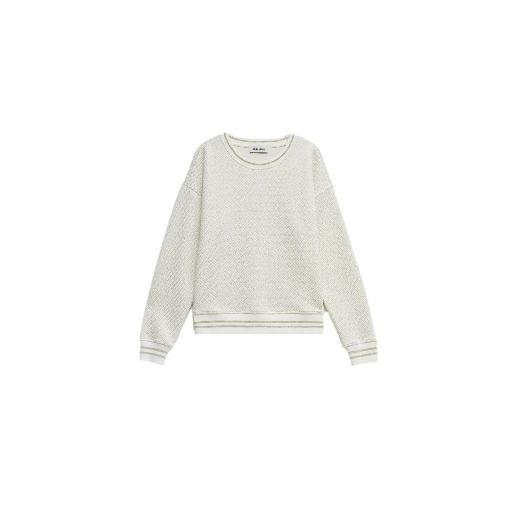 Sweatshirt Damen Salsa Jeans Jacquard And Lurex